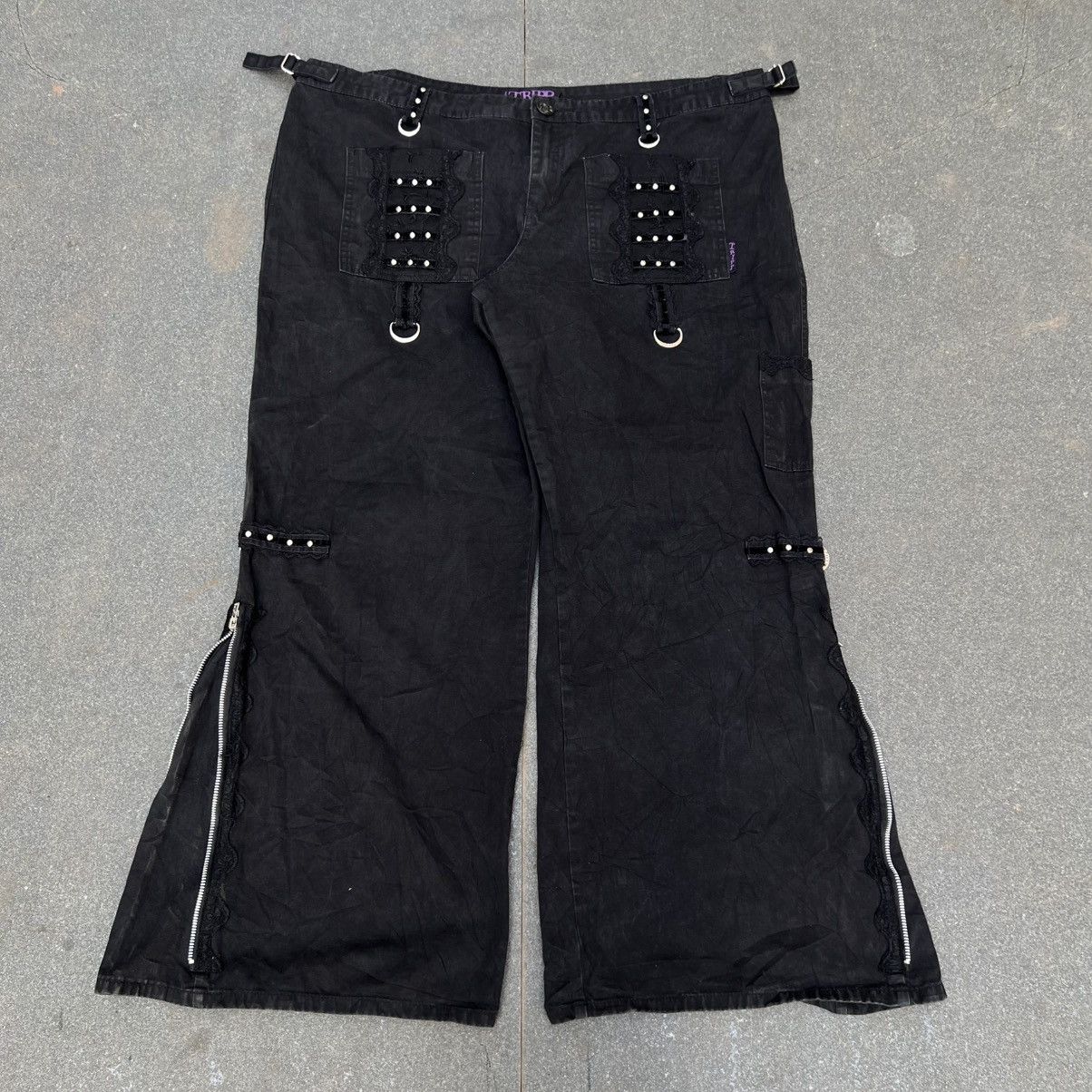 JNCO × Tripp NYC × Vintage 💥Rare💥Vintage Tripp Nyc Bondage Jeans Size US 38 / EU 54 - 2 Thumbnail