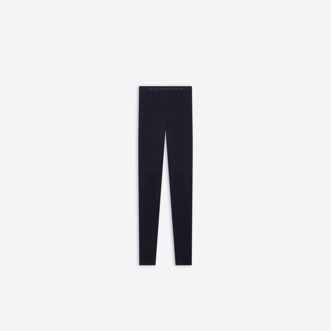 Balenciaga o1bcso1str0525 Leggings in Black Size 25" / US 0 / IT 36 - 1 Thumbnail