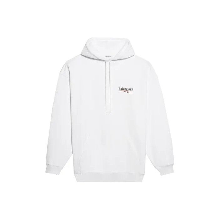 Balenciaga Balenciaga Political Campaign Logo Hooded Sweatshirt Size US M / EU 48-50 / 2 - 1 Thumbnail