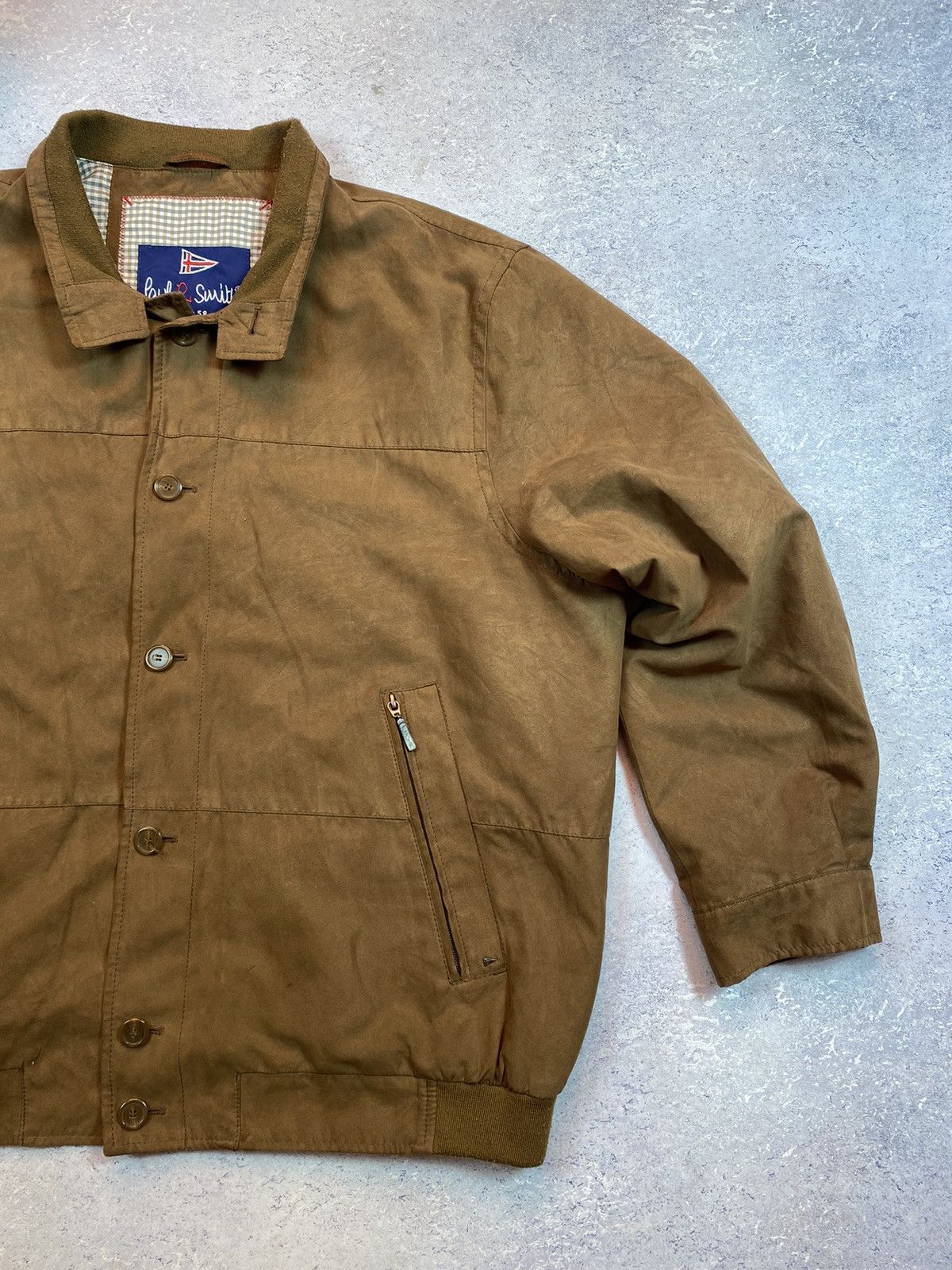 Designer × Paul Smith × Paul Smith Red Ear Paul R Smith Men’s Brown Jacket Size 58 Size US XXL / EU 58 / 5 - 5 Thumbnail