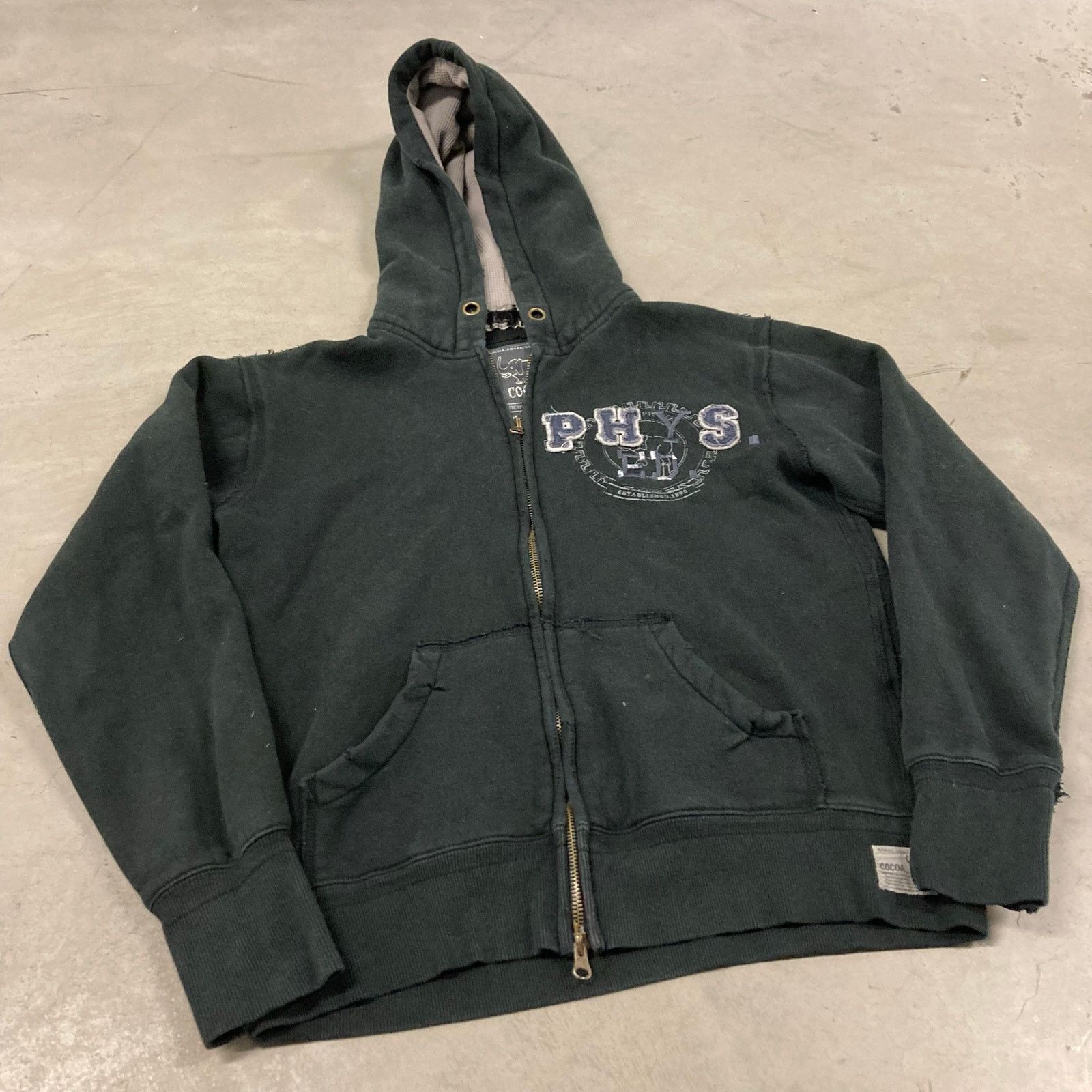 Vintage vintage y2k embroidered zip up hoodie Size US M / EU 48-50 / 2 - 1 Thumbnail