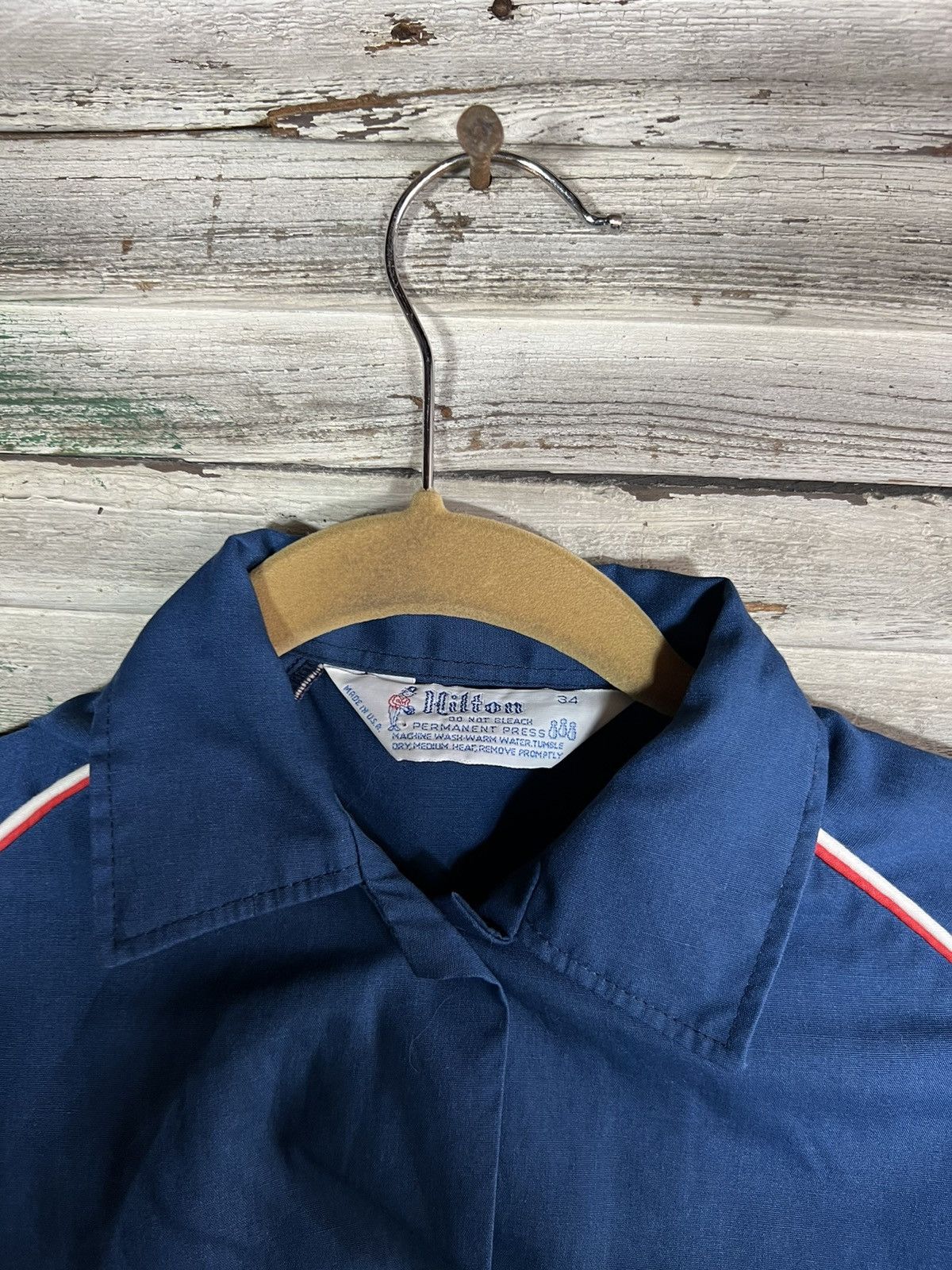 Vintage Vintage 70s Bowling Shirt Size US S / EU 44-46 / 1 - 6 Thumbnail