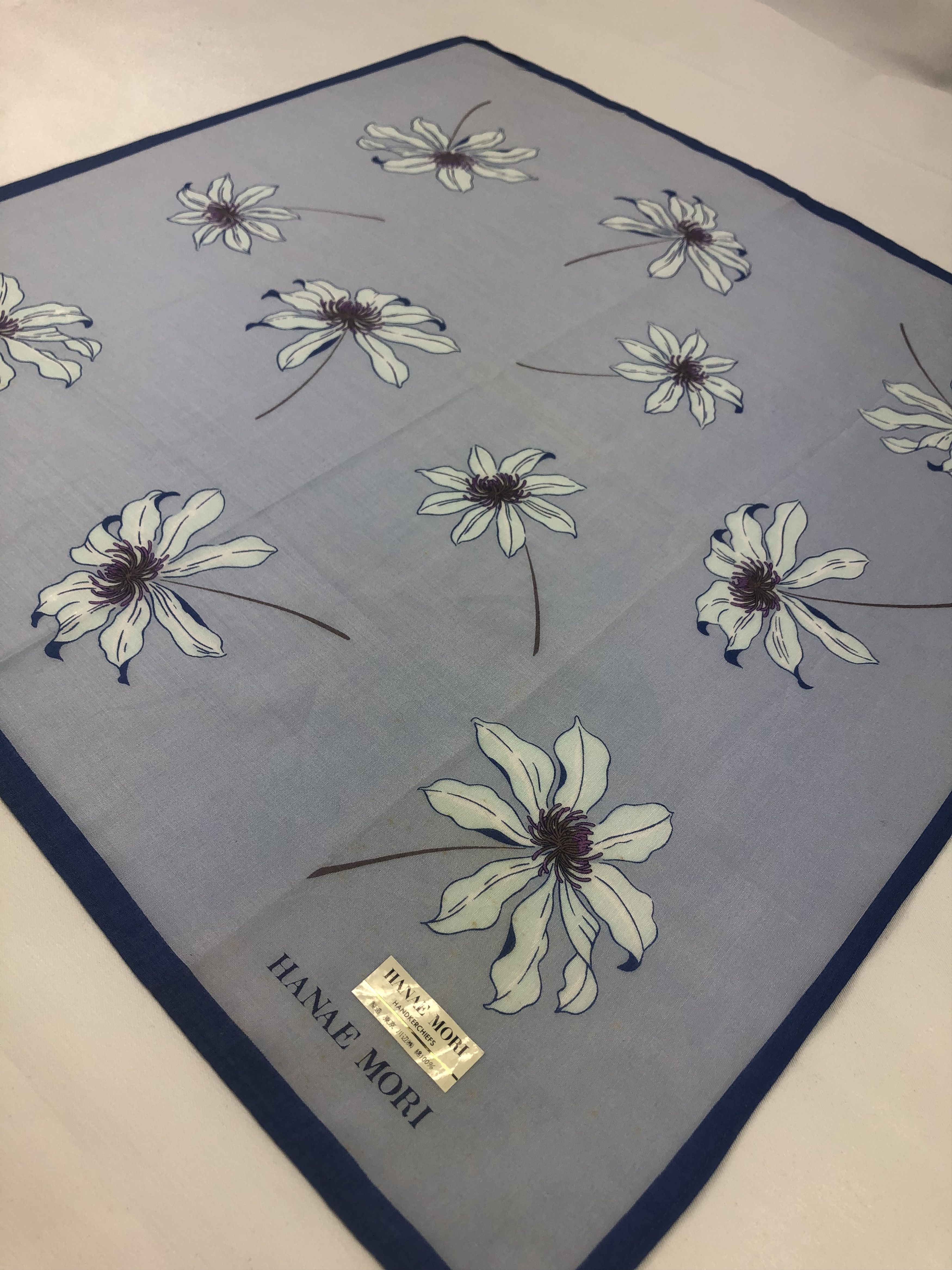 Hanae Mori × Japanese Brand × Vintage Hanae Mori Handkerchief / Bandana / Neckerchief Size ONE SIZE - 4 Thumbnail