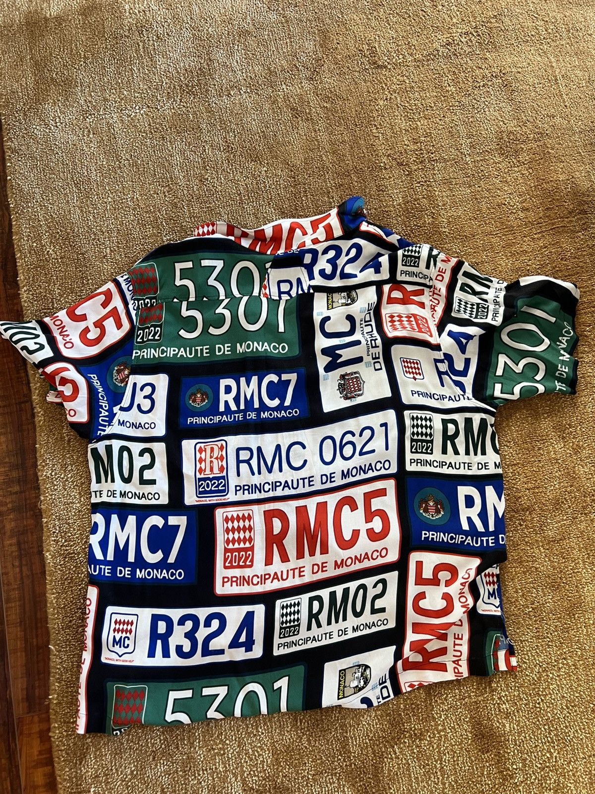 Rhude Rhude license plate italy shirt Size US XL / EU 56 / 4 - 3 Thumbnail