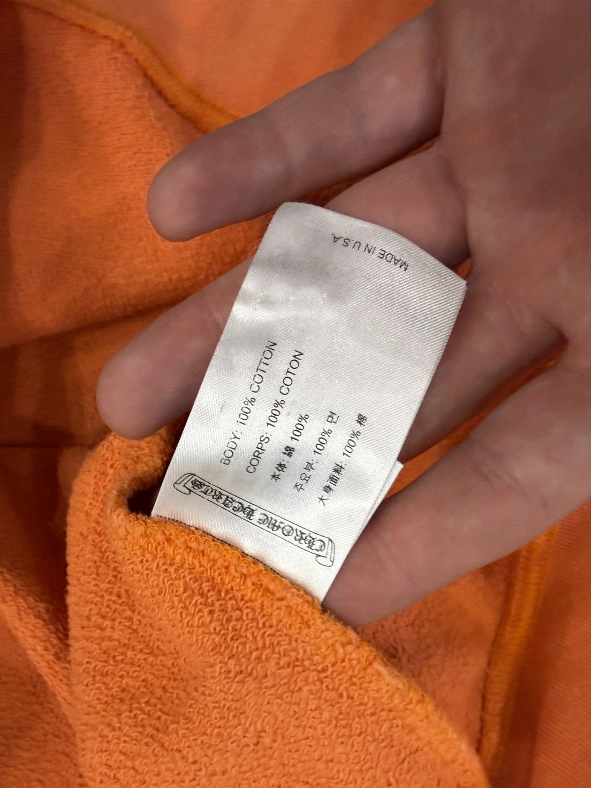 Chrome Hearts Chrome Hearts Orange Dagger Hoodie Size US XXL / EU 58 / 5 - 6 Thumbnail