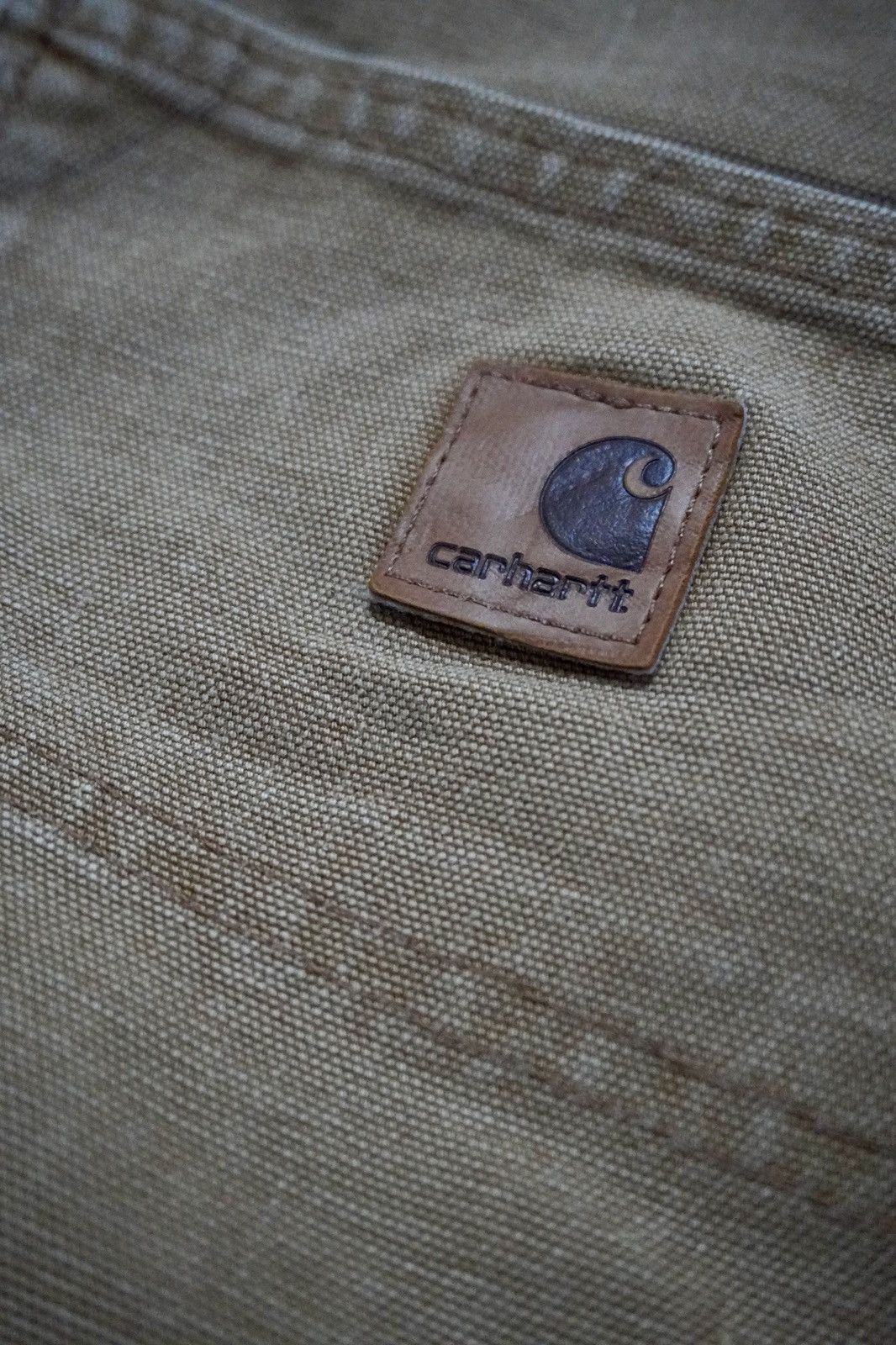 Carhartt × Vintage Vintage carhartt carpenter dungaree fit work double layer Size US 32 / EU 48 - 9 Thumbnail