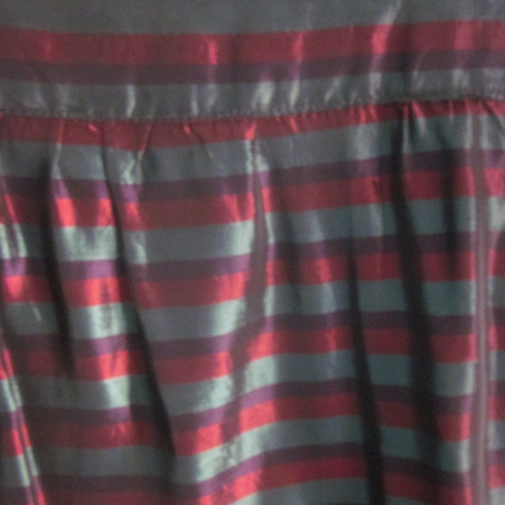 Vintage Vintage Silk Striped Shirt / Jacket - Fits Size L Size L / US 10 / IT 46 - 10 Thumbnail