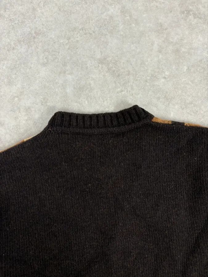 Dirk Bikkembergs Dirk Bikkembergs Camel & Brown Wool Sweater Size US M / EU 48-50 / 2 - 6 Thumbnail