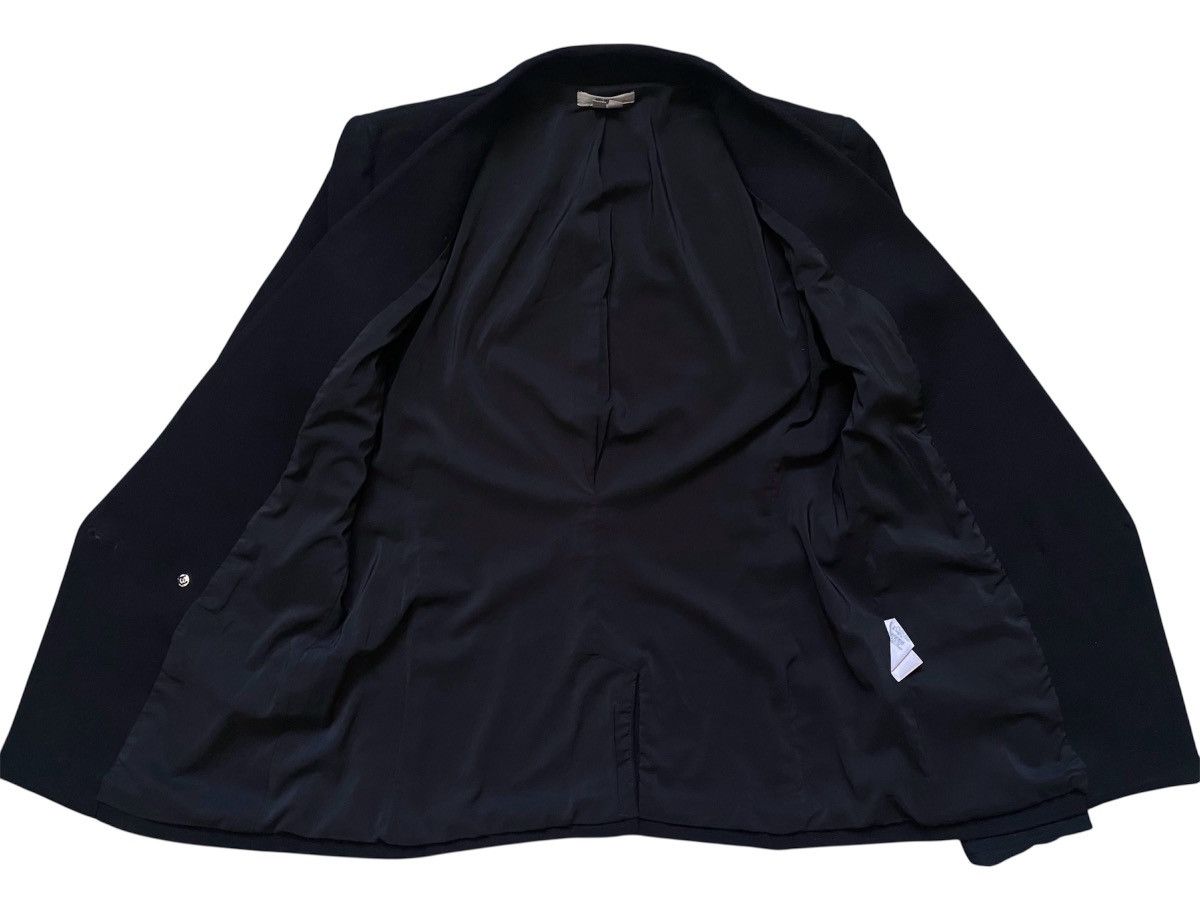 Helmut Lang Women’s Helmut Lang Made in USA Black Viscose Blazer Jacket Size M / US 6-8 / IT 42-44 - 2 Thumbnail