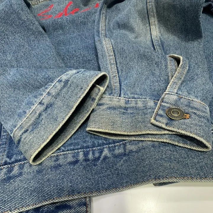 Other Balenciaga Denim Jacket with Logo 0079-2507 Size US L / EU 52-54 / 3 - 8 Thumbnail