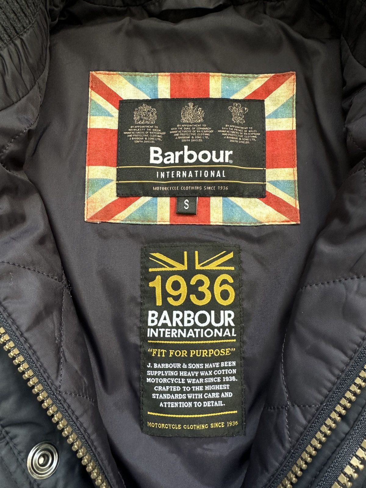 Barbour Barbour International Windshield Quilted Jacket Size US S / EU 44-46 / 1 - 10 Thumbnail