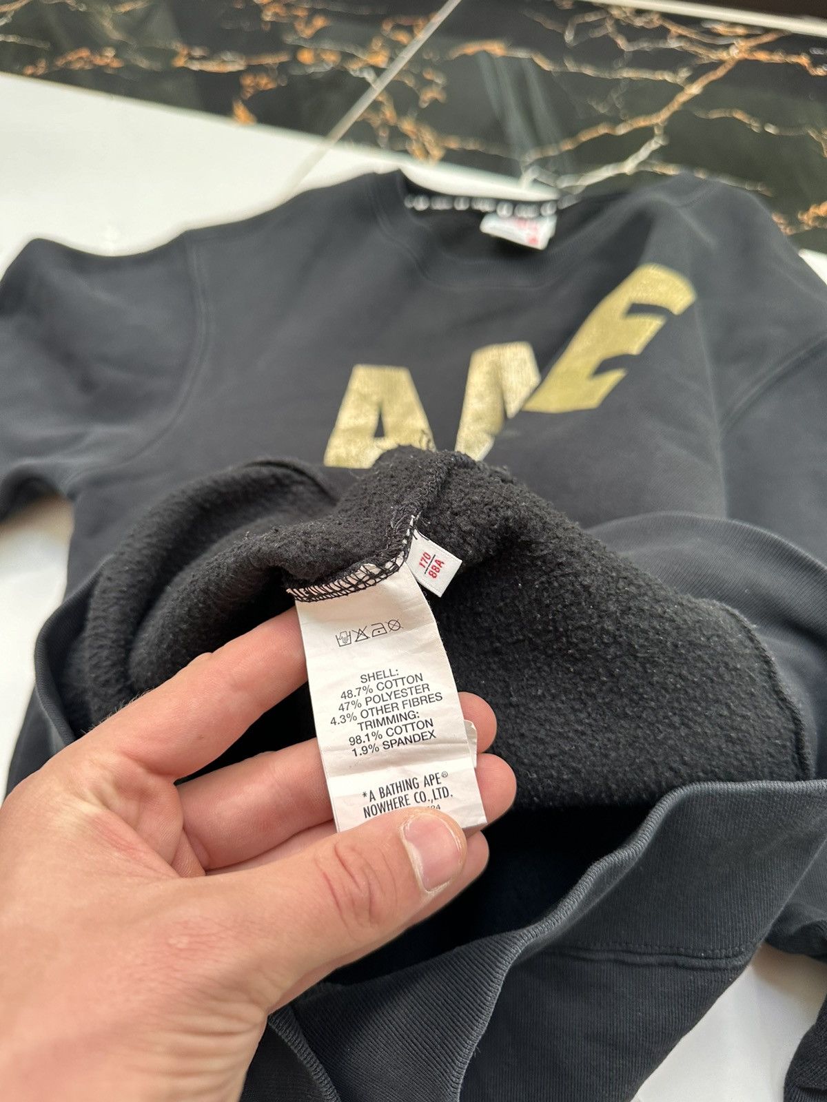 Aape × Vintage AAPE X DRAGONBALL VINTAGE BIG LOGO STREETWEAR SWEATSHIRT Size US S / EU 44-46 / 1 - 9 Thumbnail