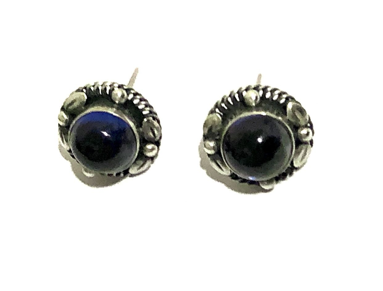 Georg Jensen Georg Jensen No.39B Sapphire adapted Piercing Earrings Size ONE SIZE - 2 Thumbnail