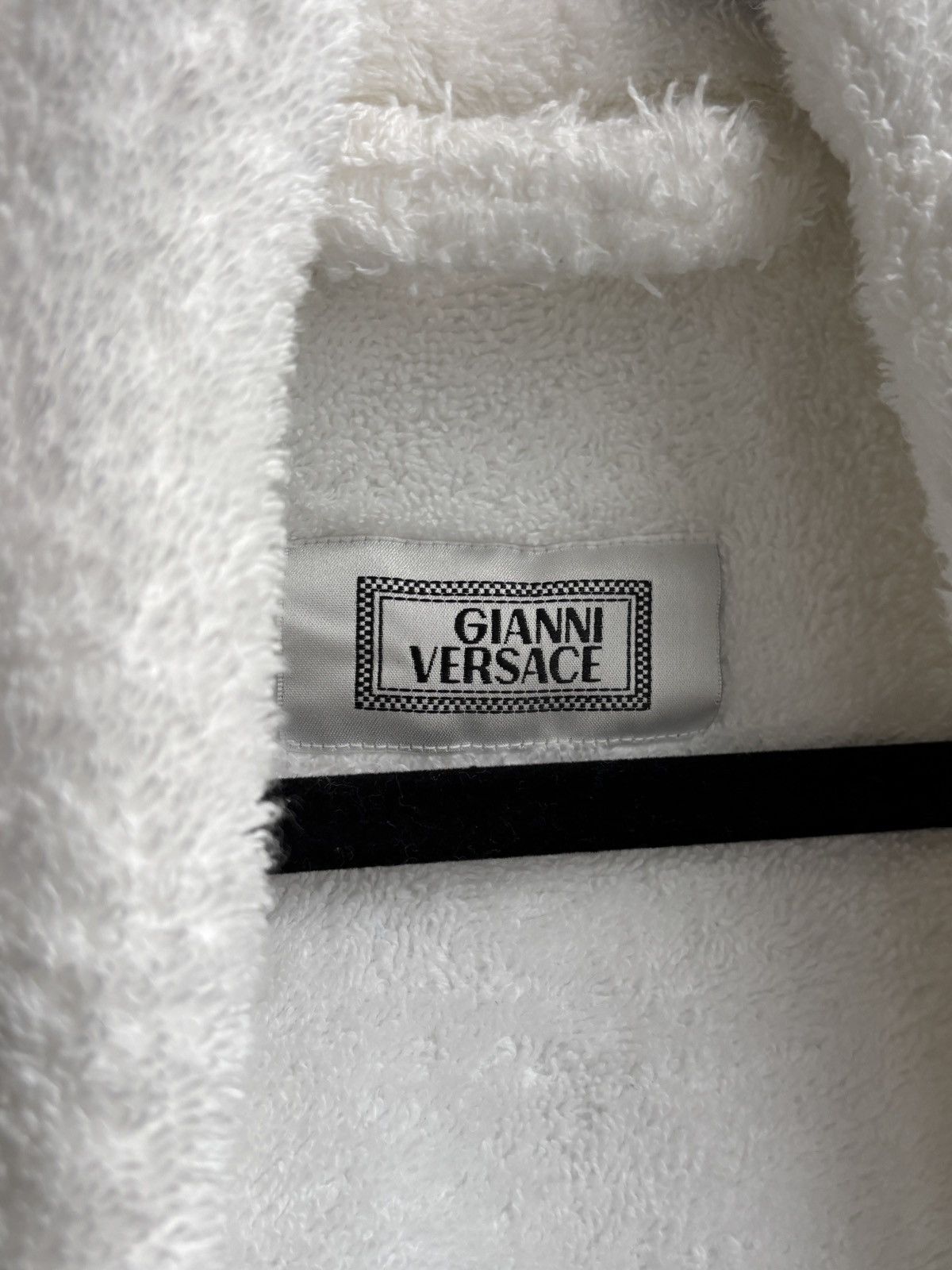 Vintage Vintage Bath Robe 1990s Gianni Versace Robe Belted Terry Size US L / EU 52-54 / 3 - 3 Thumbnail