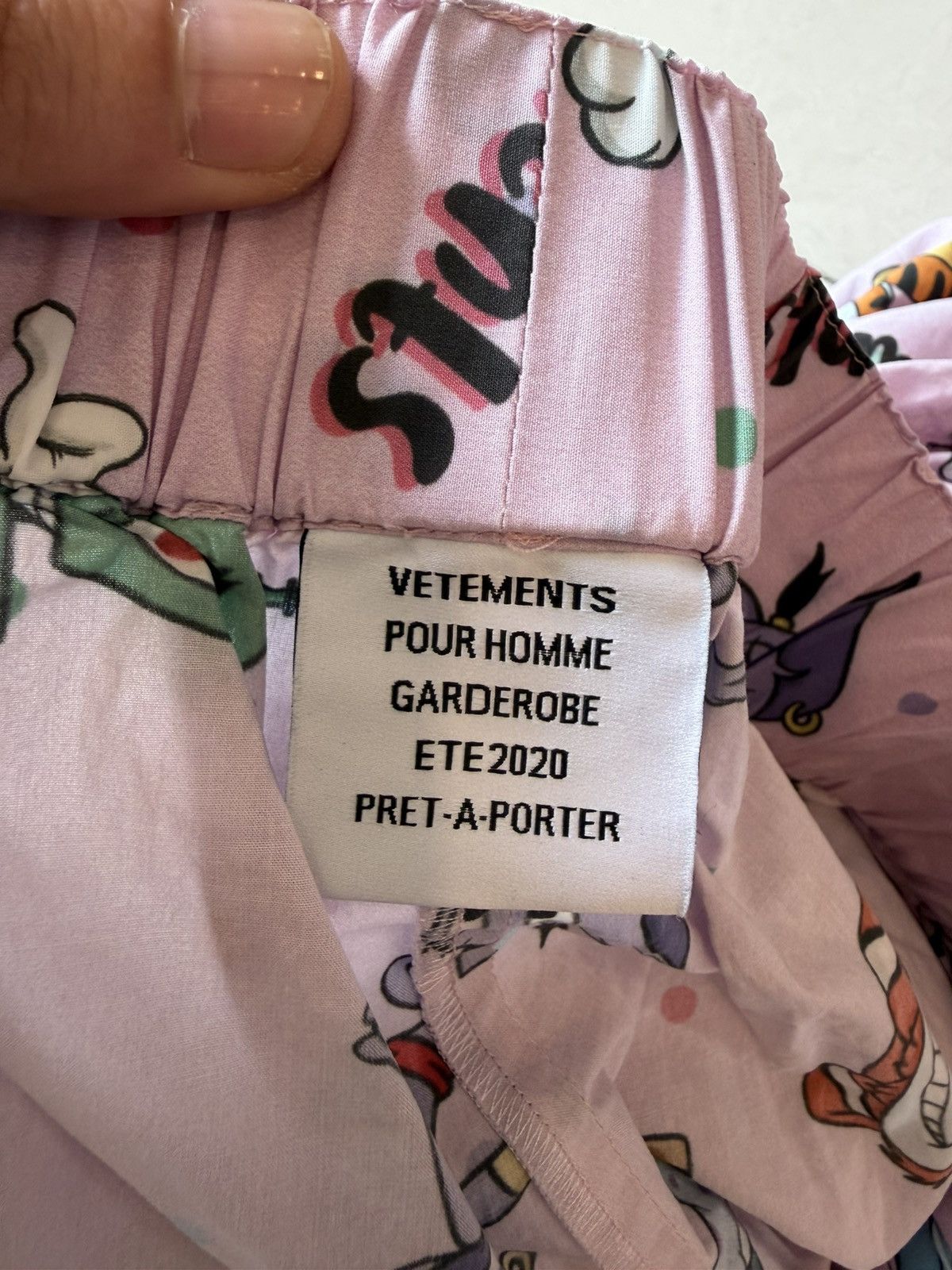Vetements VETEMENTS COMIC MEME PANTS Size US 34 / EU 50 - 6 Thumbnail