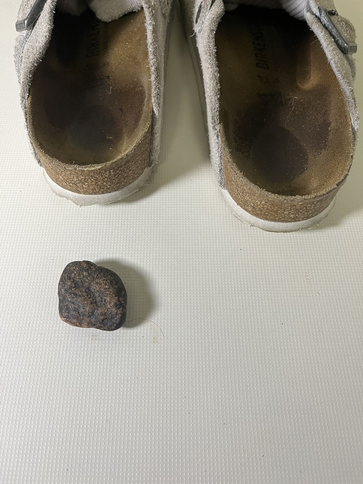 Birkenstock × Stussy Stüssy x Birkenstock Boston “Bone” Suede Mens Size 41 Size US 8 / EU 41 - 4 Thumbnail