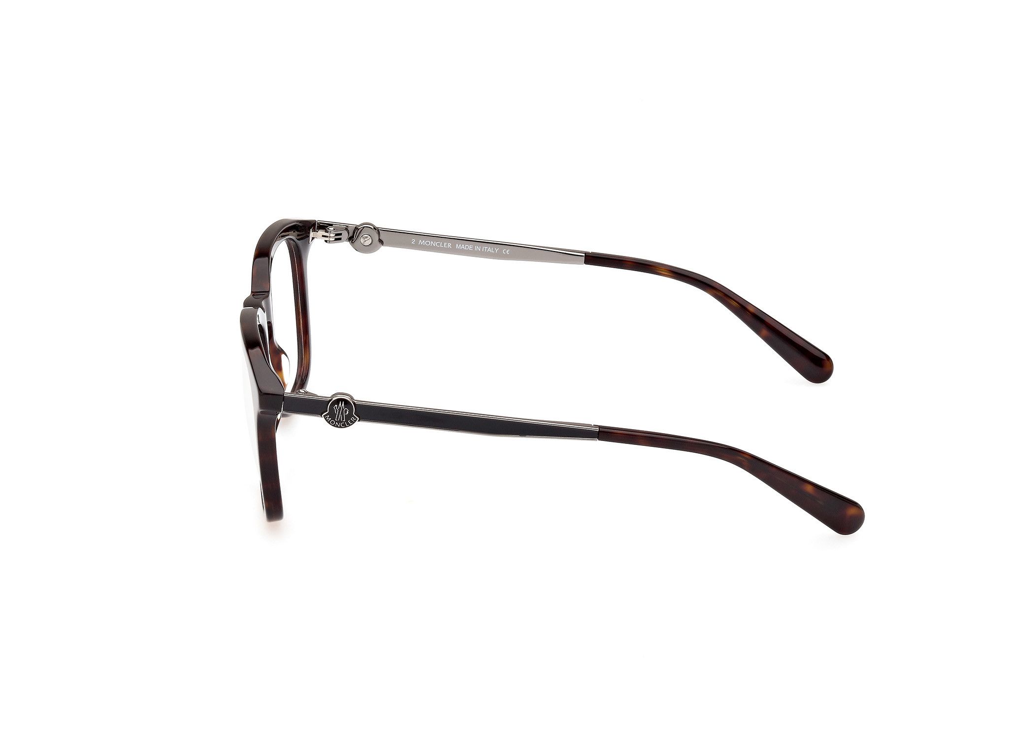 Moncler o1y0225 Size : OS / 49 mm Eyeglass Frame in Brown Size ONE SIZE - 4 Thumbnail