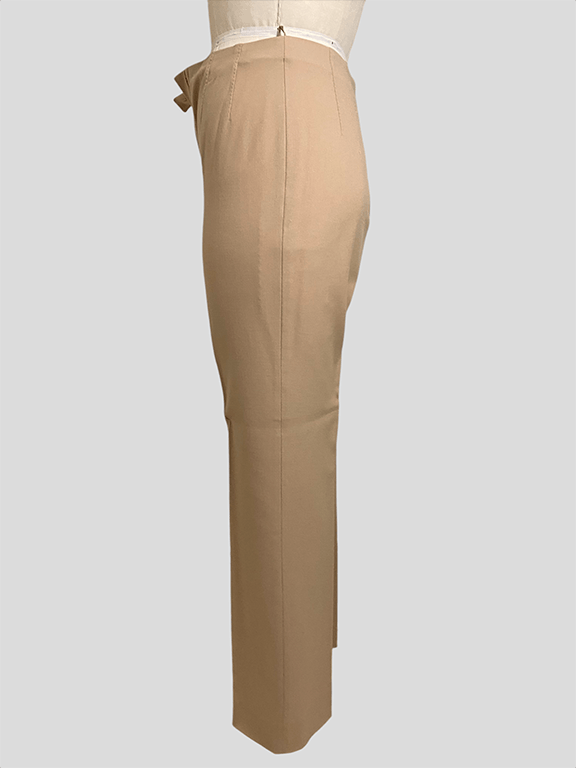 Piazza Sempione Camel color straight leg pants Size 30" / US 8 / IT 44 - 3 Thumbnail