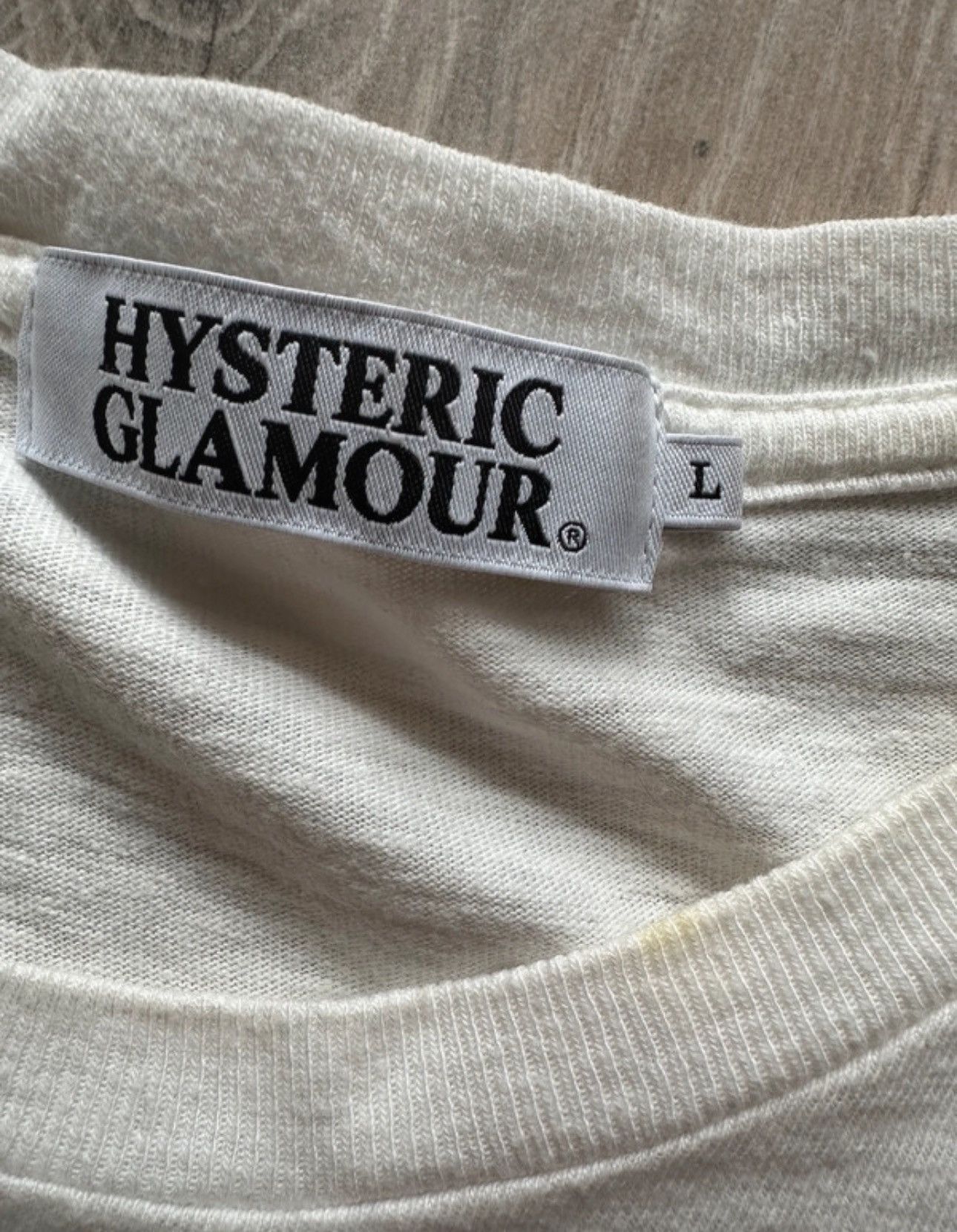 Hysteric Glamour Hysteric Glamour vintage tee Size US L / EU 52-54 / 3 - 3 Thumbnail