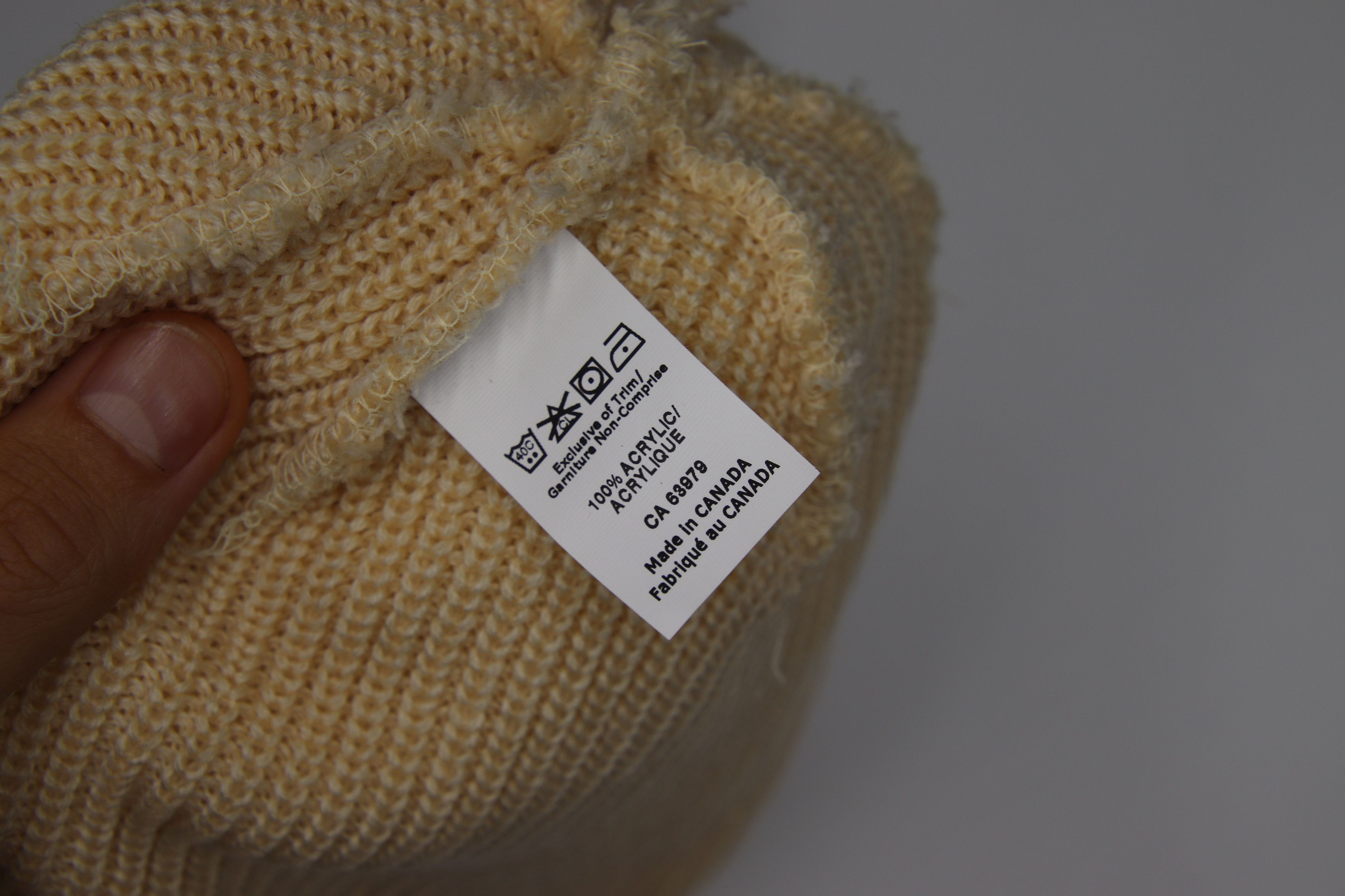 Other Blank Beanie Beige Size ONE SIZE - 3 Thumbnail