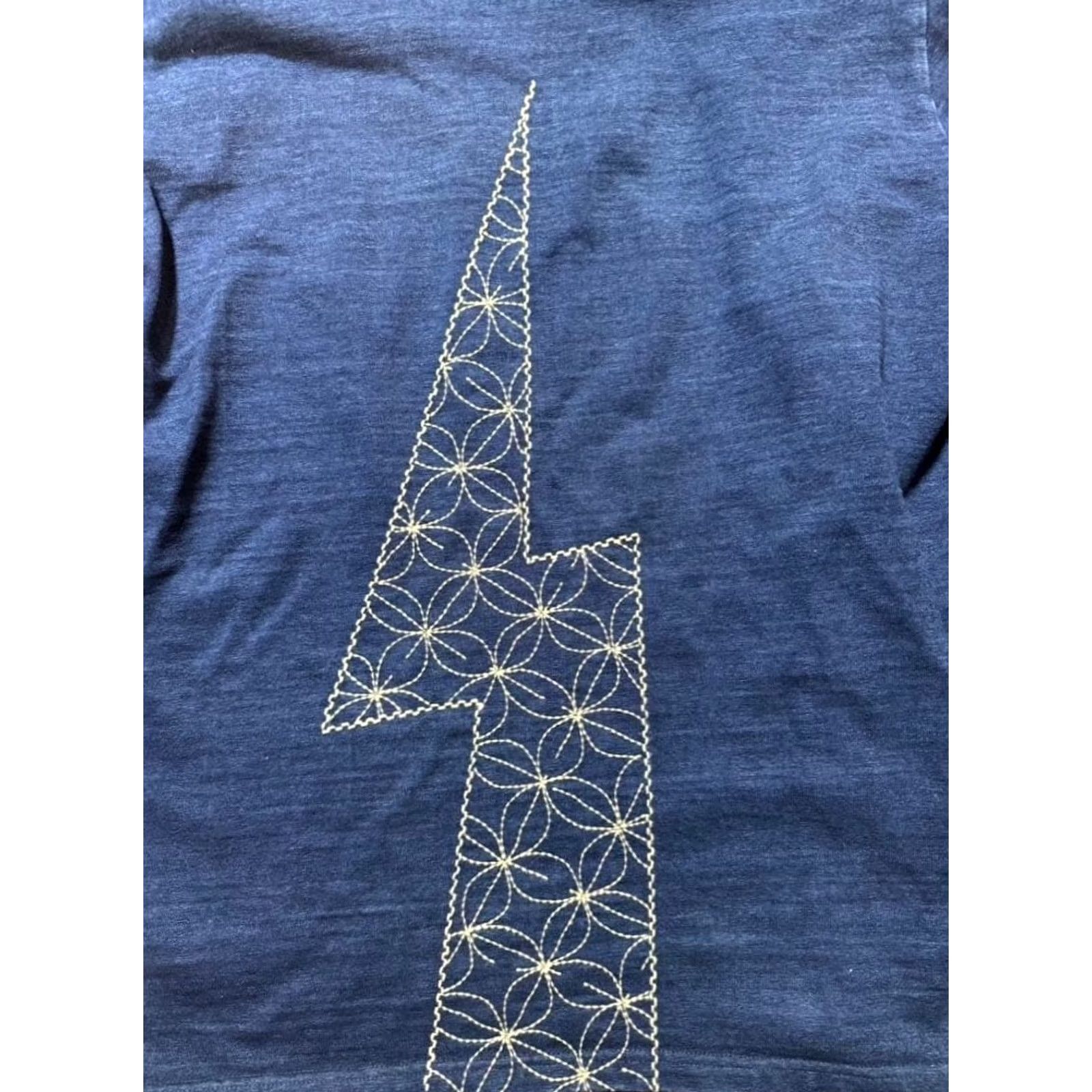 Kapital KAPITAL Jacket Men's Size 3 Indigo Tenjiku Sashiko Furoshiki Embroidered Cotton Casual Size US S / EU 44-46 / 1 - 7 Thumbnail