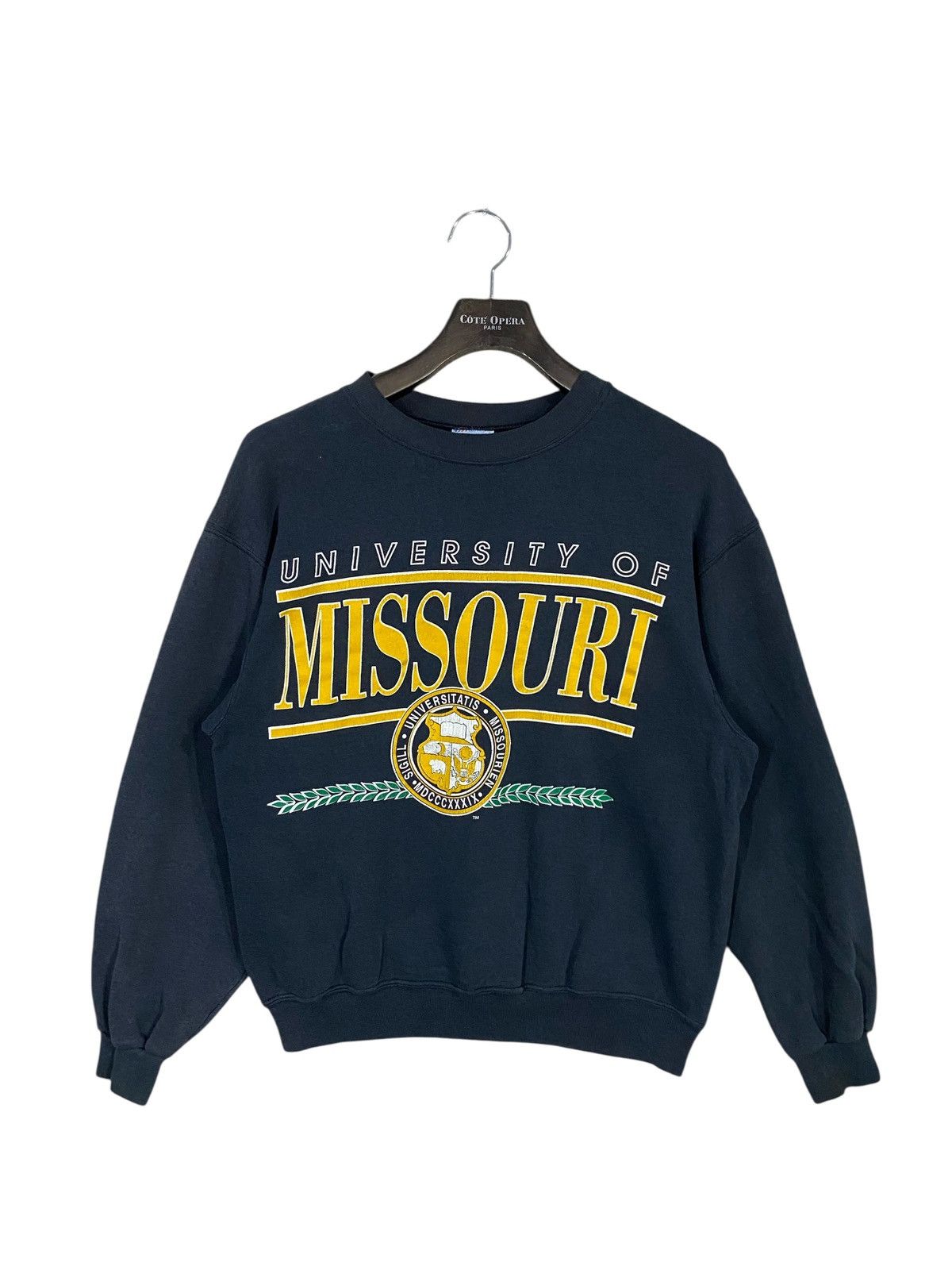 Vintage Vtg 80s university of missouri sweatshirt crewneck pullover Size US L / EU 52-54 / 3 - 1 Thumbnail