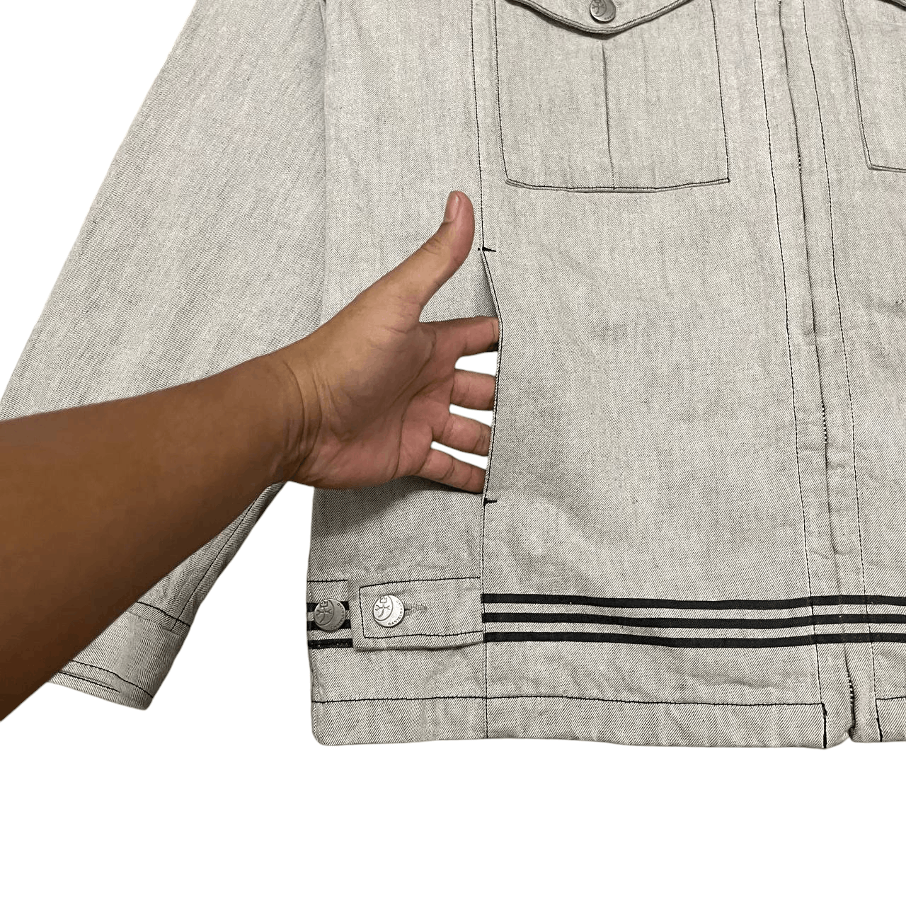 Jean Charles De Castelbajac Vintage Jean Charles De Castelbajac Zipper Jacket Size US L / EU 52-54 / 3 - 3 Thumbnail