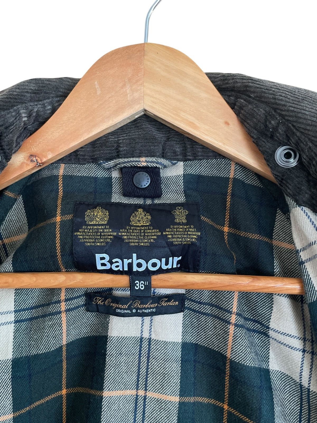Barbour Very Rare Vintage Brand Barbour Bedale Waxed Jacket 1990s Size US M / EU 48-50 / 2 - 11 Thumbnail