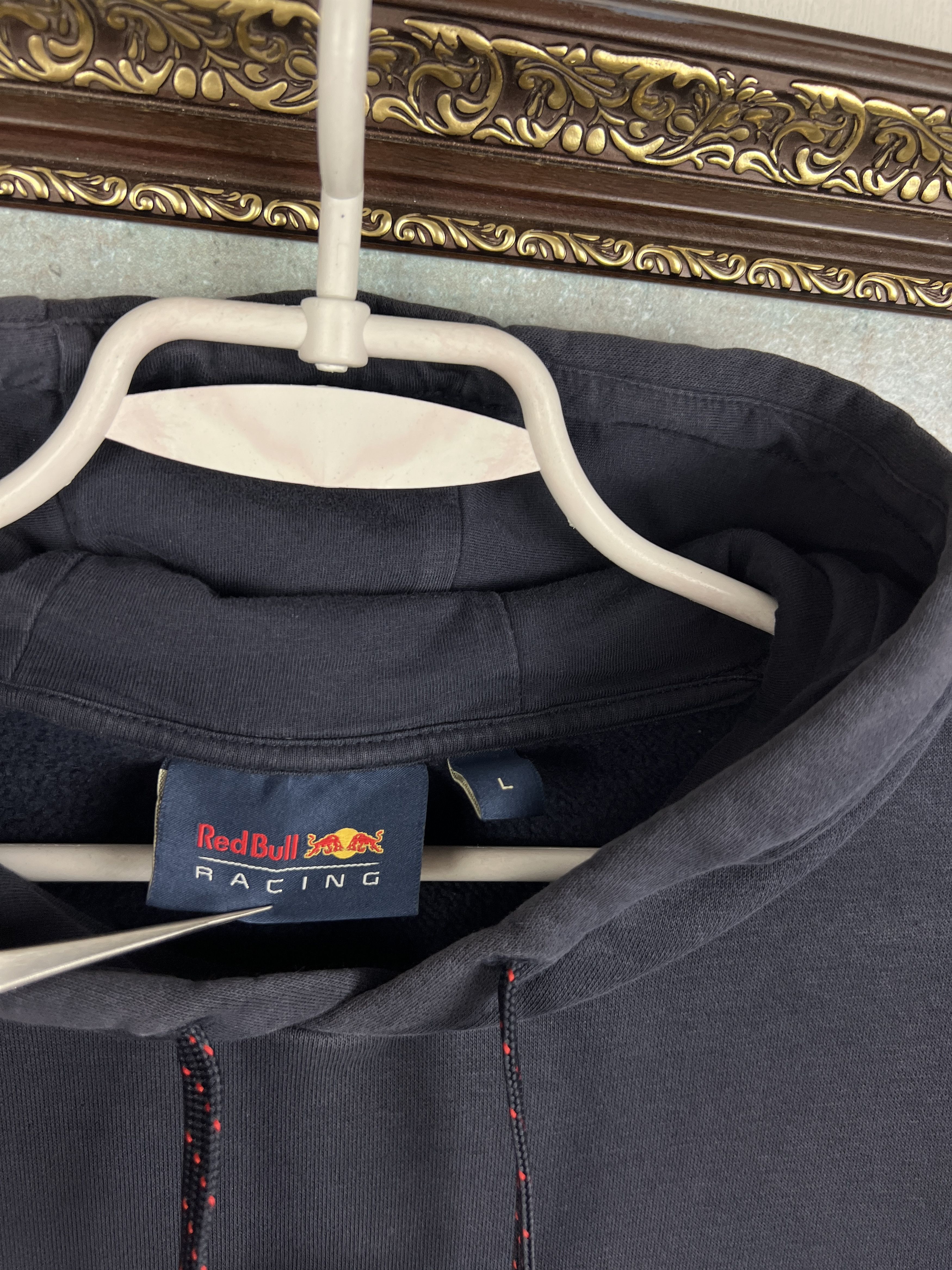 Vintage Red Bull Racing F1 Over Print Hoodie Sweatshirt Jacket Rare Size US L / EU 52-54 / 3 - 7 Thumbnail