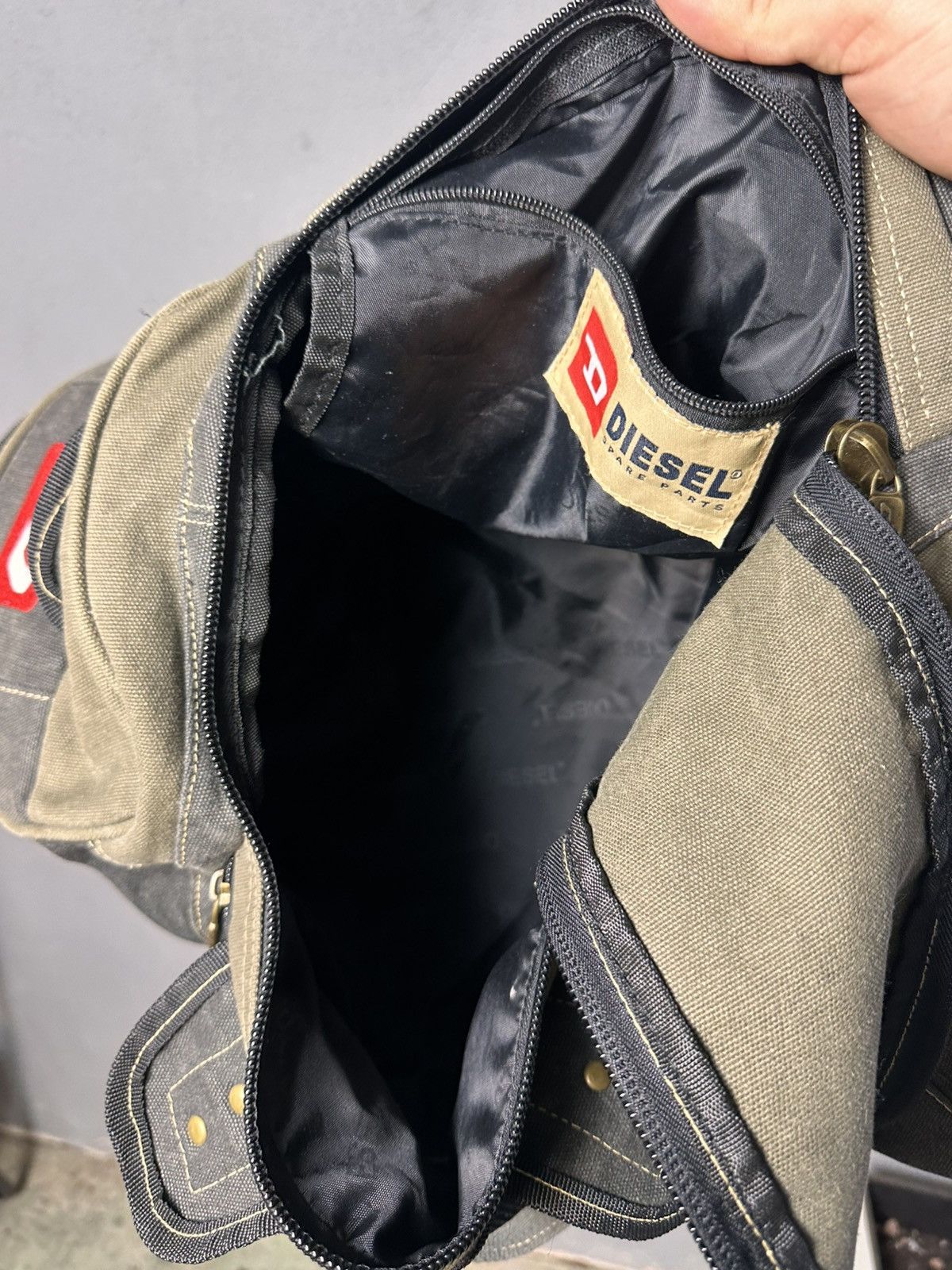 Diesel DIESEL Bag Vintage Sport Bag Size ONE SIZE - 11 Thumbnail