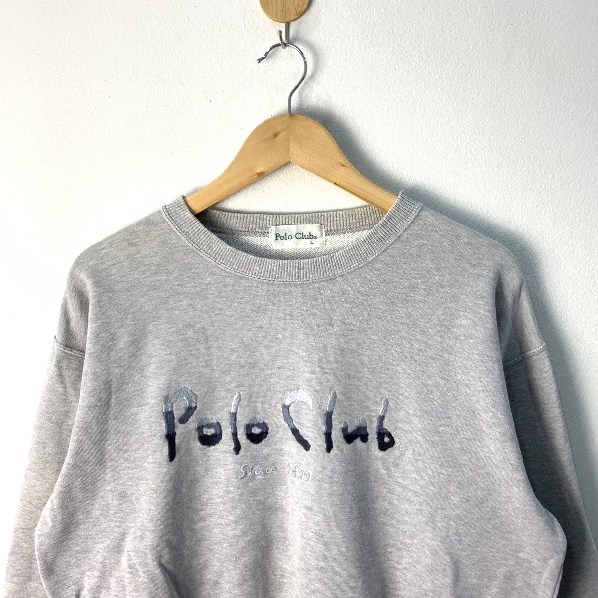 Polo Ralph Lauren × Vintage Vintage POLO CLUB SWEATSHIRT Size US L / EU 52-54 / 3 - 5 Thumbnail