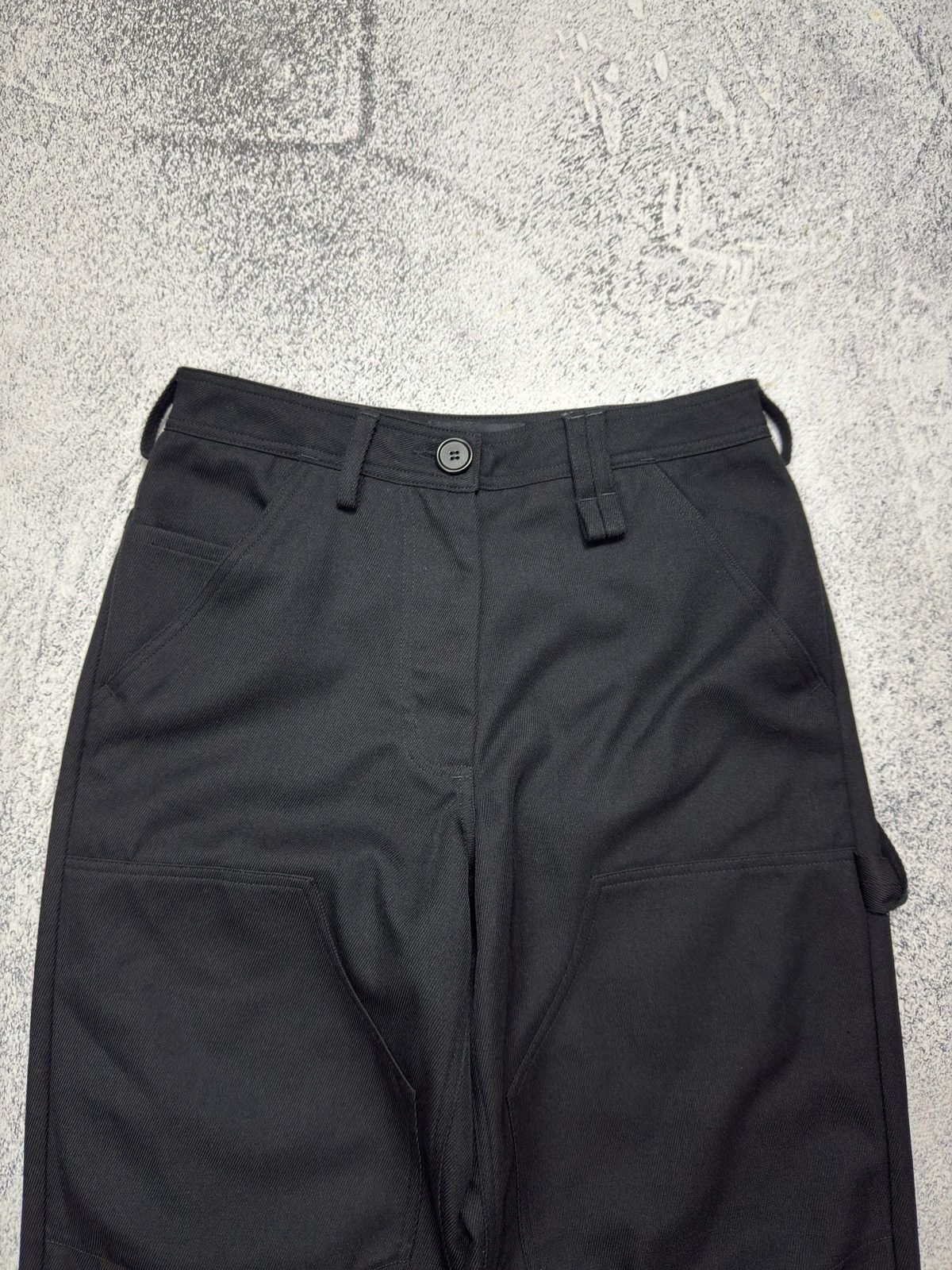Simone Rocha Simone Rocha RARE Runway Sample Black Cargo Trousers UK 6 Size US 30 / EU 46 - 6 Thumbnail