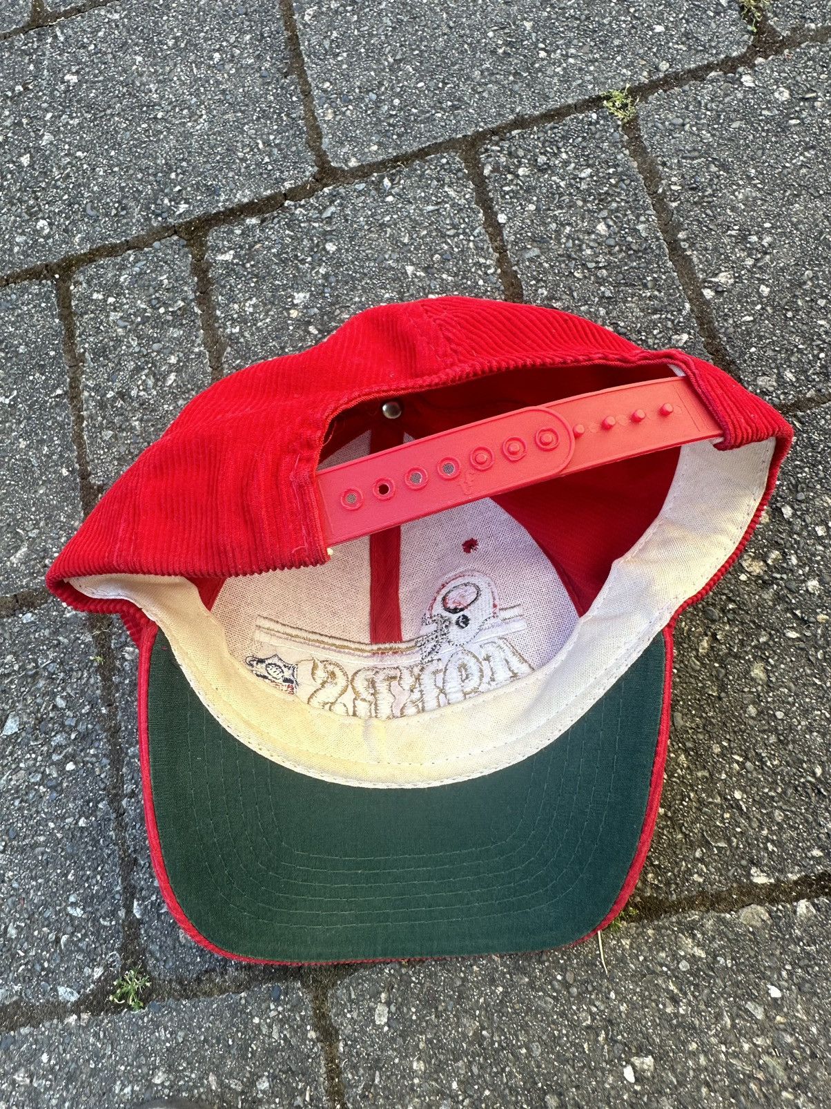 NFL 90s San Francisco 49ers Corduroy Hat Size ONE SIZE - 3 Thumbnail