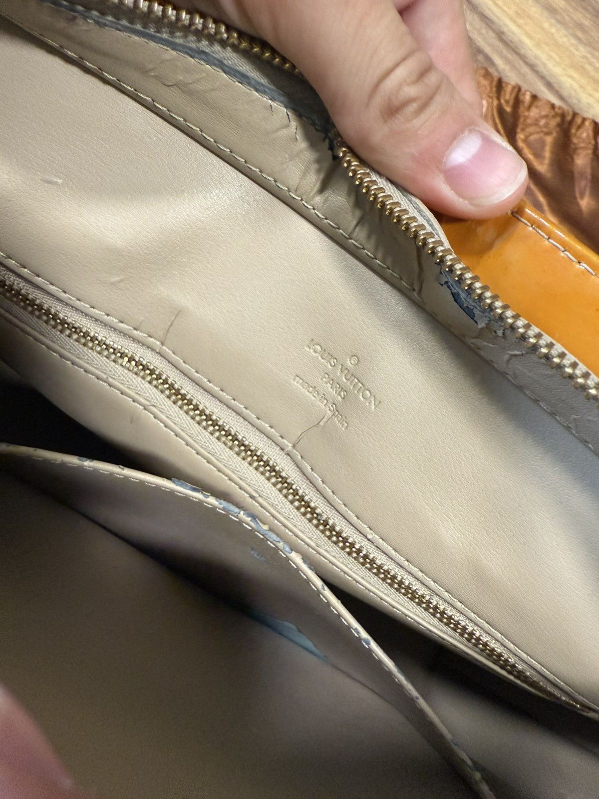 Louis Vuitton × Vintage Louis Vuitton Vernis Reade PM Tote – Honey Jaune Ambre Size ONE SIZE - 8 Thumbnail