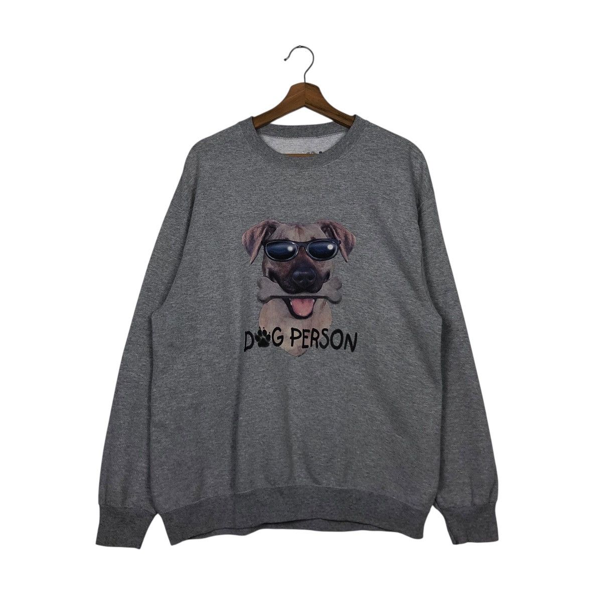 Japanese Brand Vintage Fruit of the Loom BEST “Dog Person” Pullover Size US M / EU 48-50 / 2 - 2 Thumbnail
