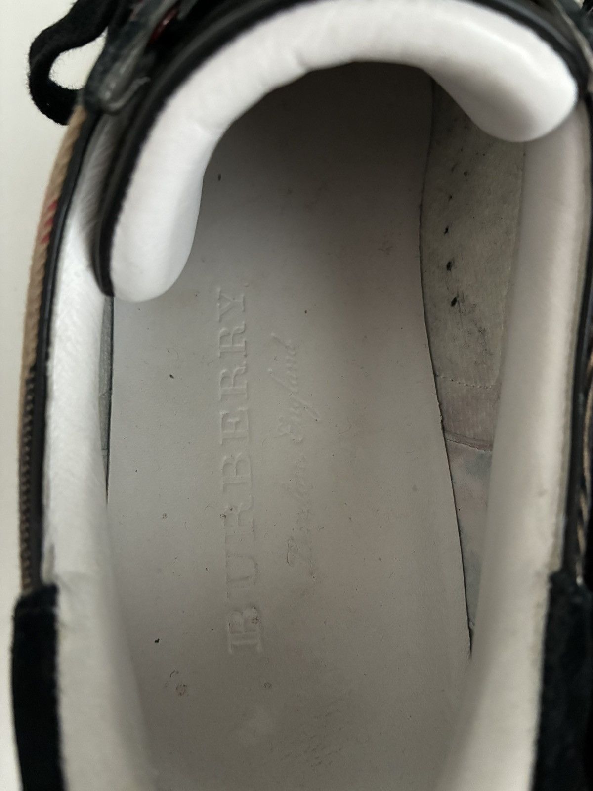 Burberry Burberry low trainers luxury sneakers leather House Check Size US 10 / EU 43 - 11 Thumbnail