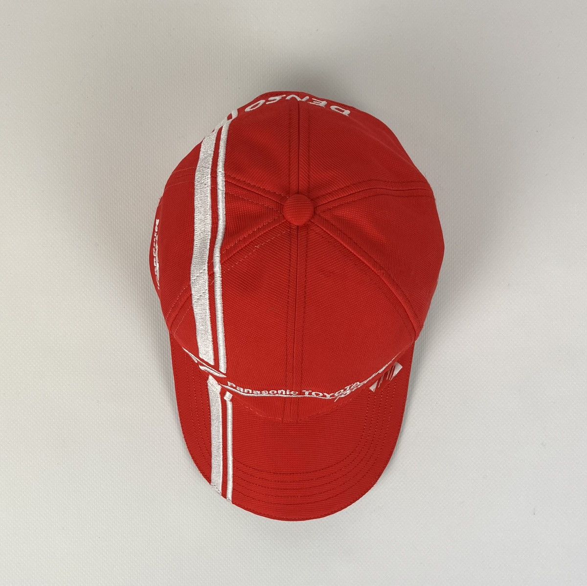 Other Panasonic Toyota Denso Formula 1 Logo F1 Racing Cap Hat Red Size ONE SIZE - 6 Thumbnail