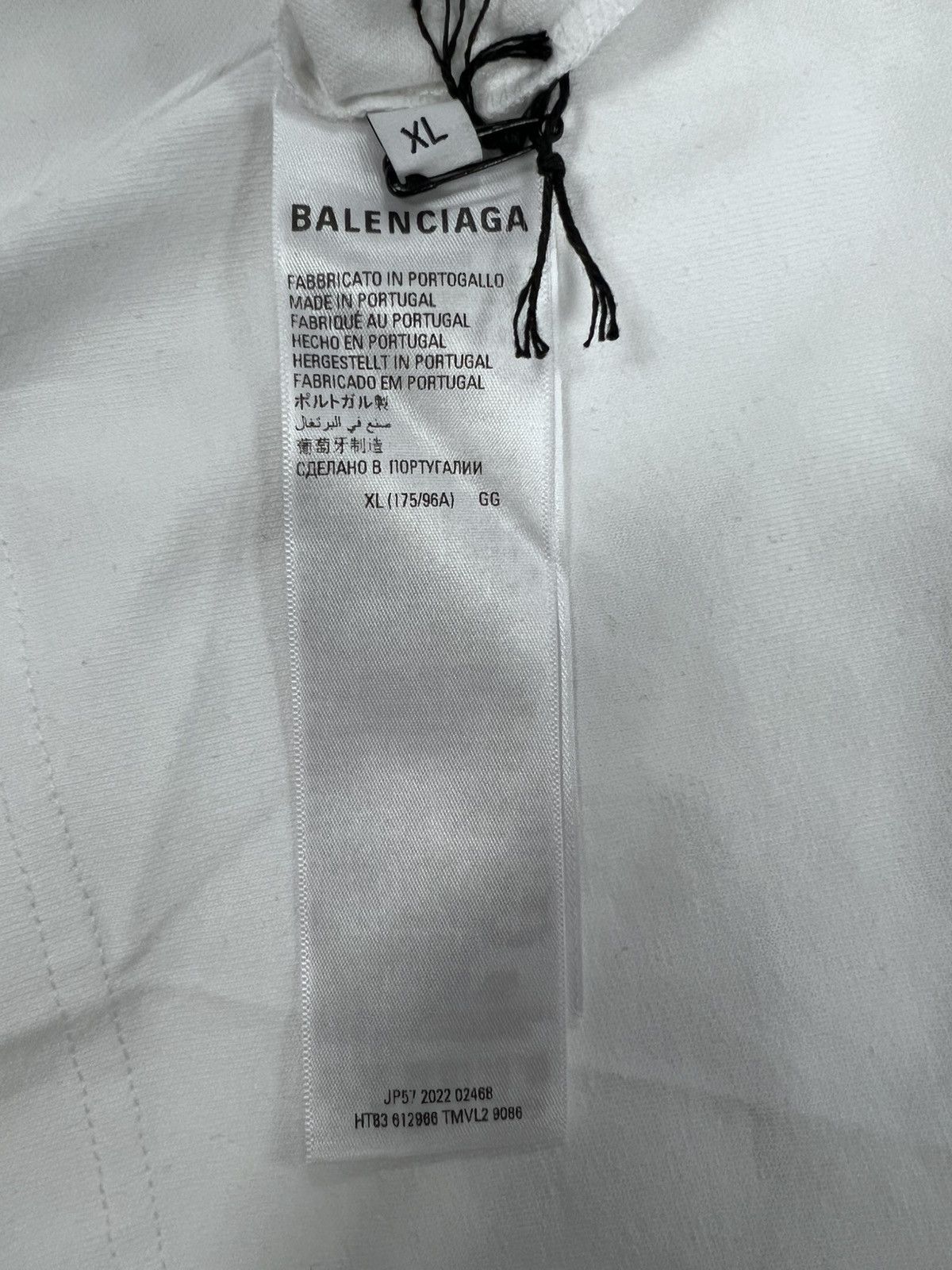 Balenciaga Balenciaga x World Food Programme White T-Shirt Size US XL / EU 56 / 4 - 4 Thumbnail