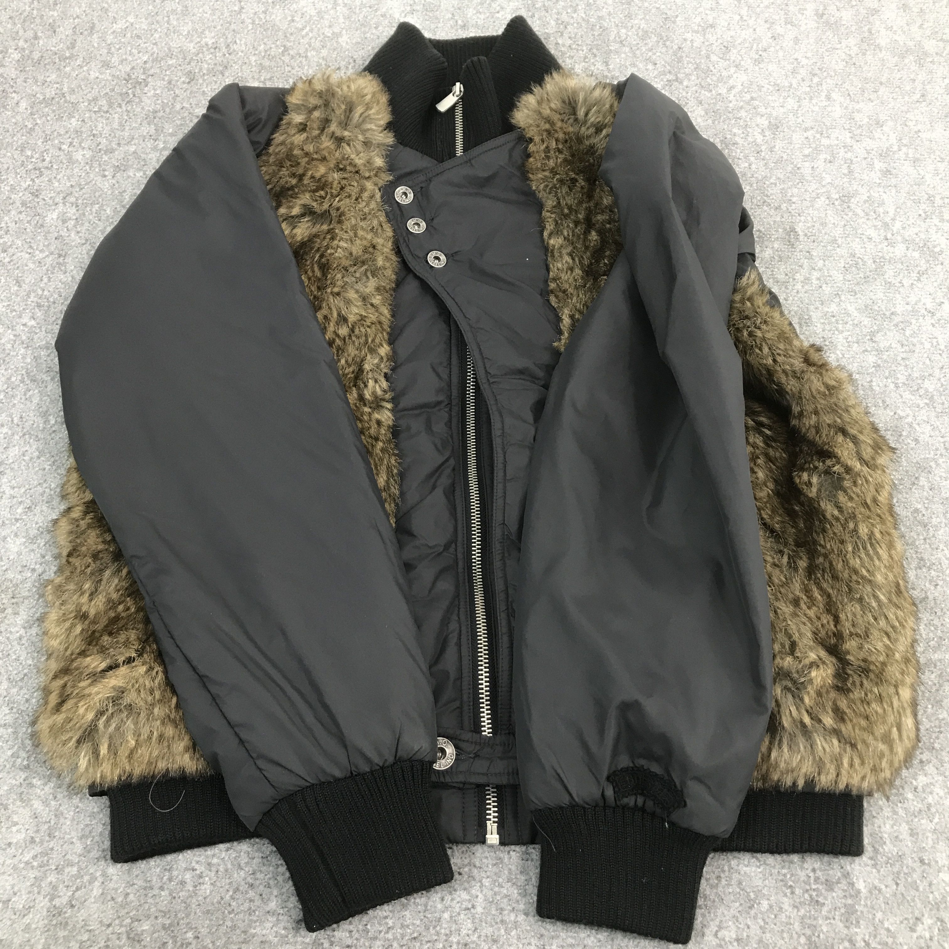 Diesel DIESEL REAL FUR RARE DESIGN JACKET Size US XS / EU 42 / 0 - 8 Thumbnail