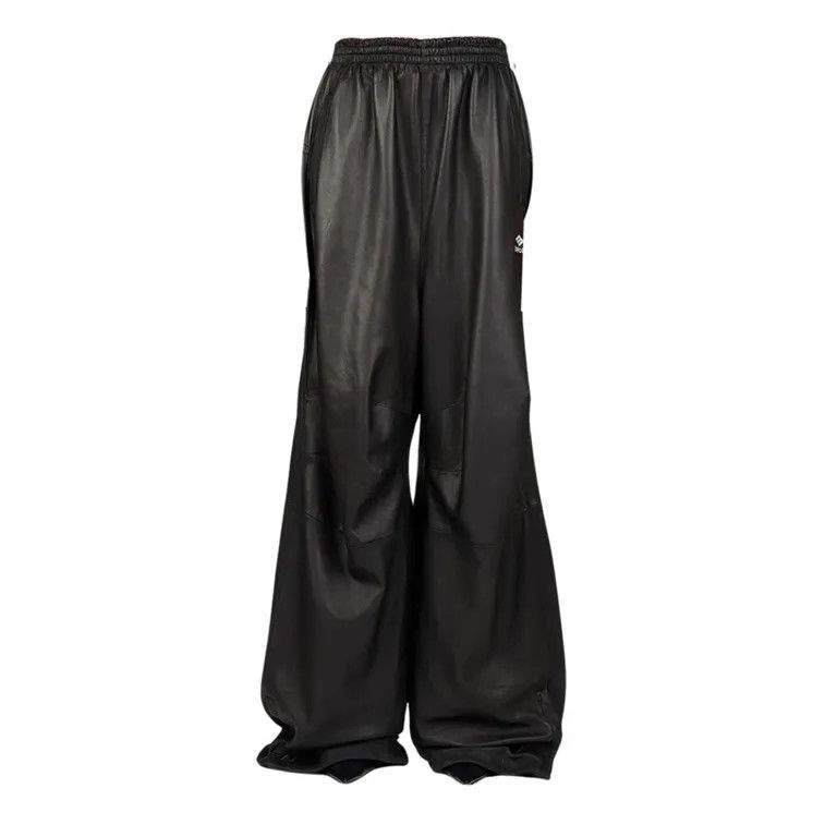 Balenciaga Sporty B Logo Leather Track Pants by Demna Gvasalia Size US 30 / EU 46 - 2 Thumbnail