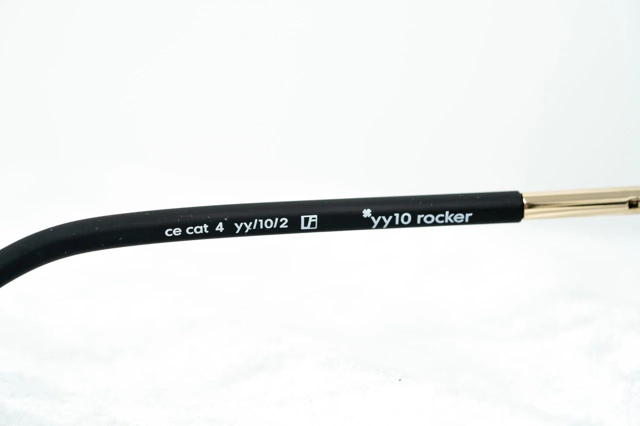 Yohji Yamamoto Yohji Yamamoto Sunglasses Gold and Grey Size ONE SIZE - 3 Thumbnail