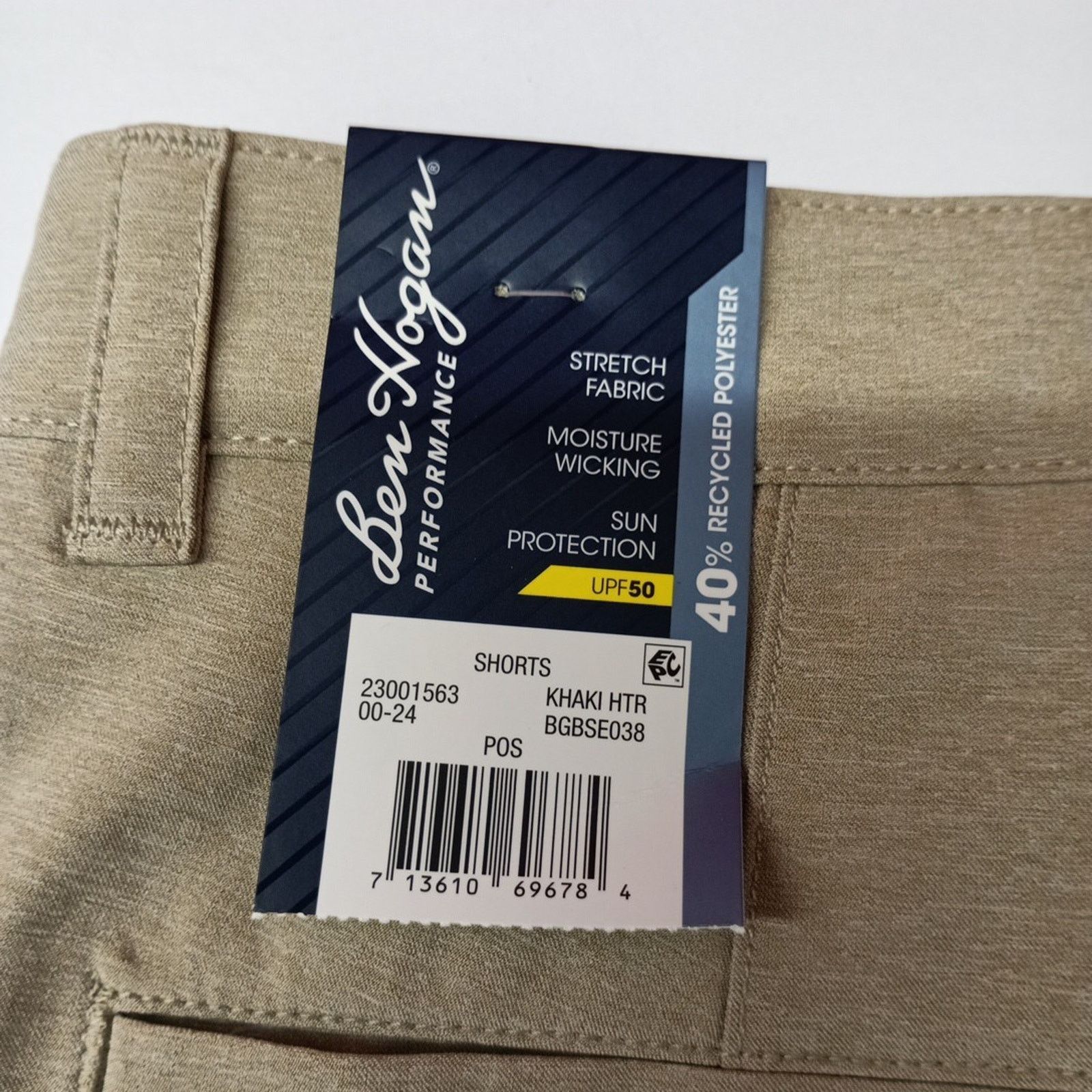 Other Ben Hogan Golf Shorts Men's Size 30 Khaki Stretch 9” Inseam Size US 30 / EU 46 - 5 Thumbnail