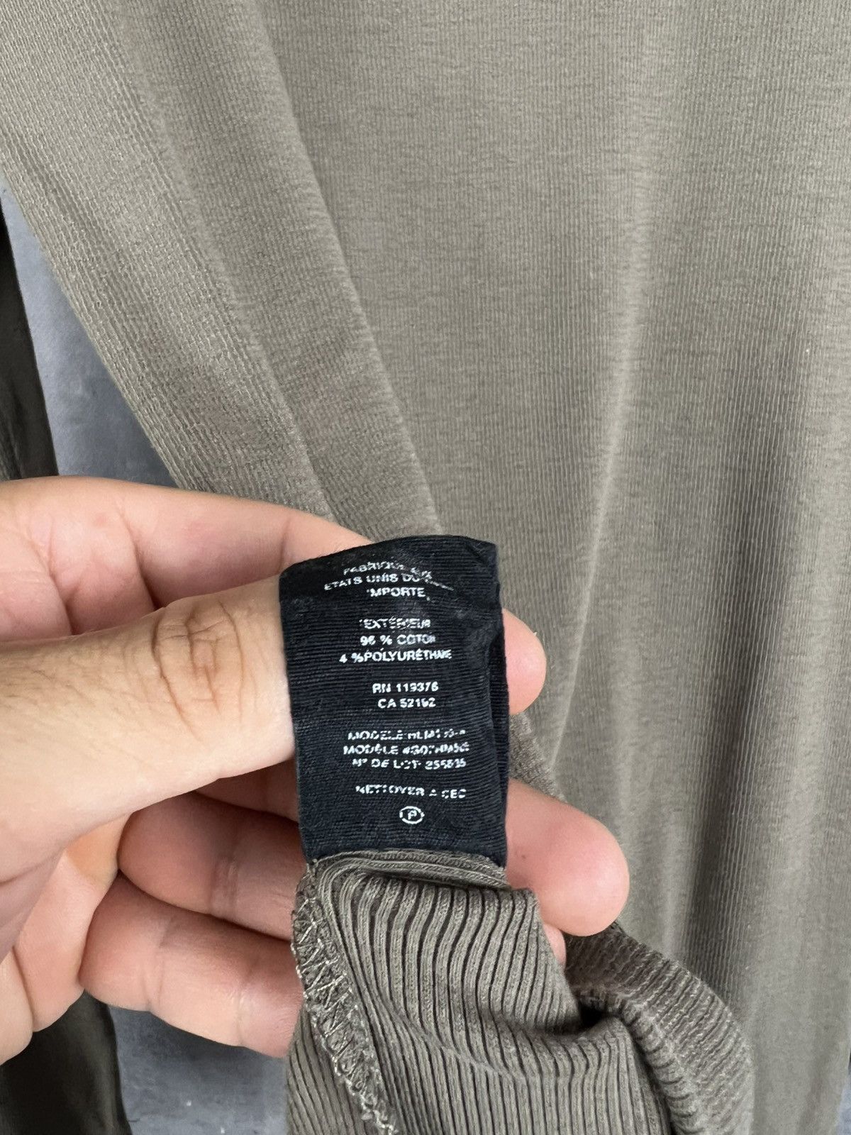 Helmut Lang helmut lang Olive Green long sleeve S Size US 36 / EU 52 - 11 Thumbnail