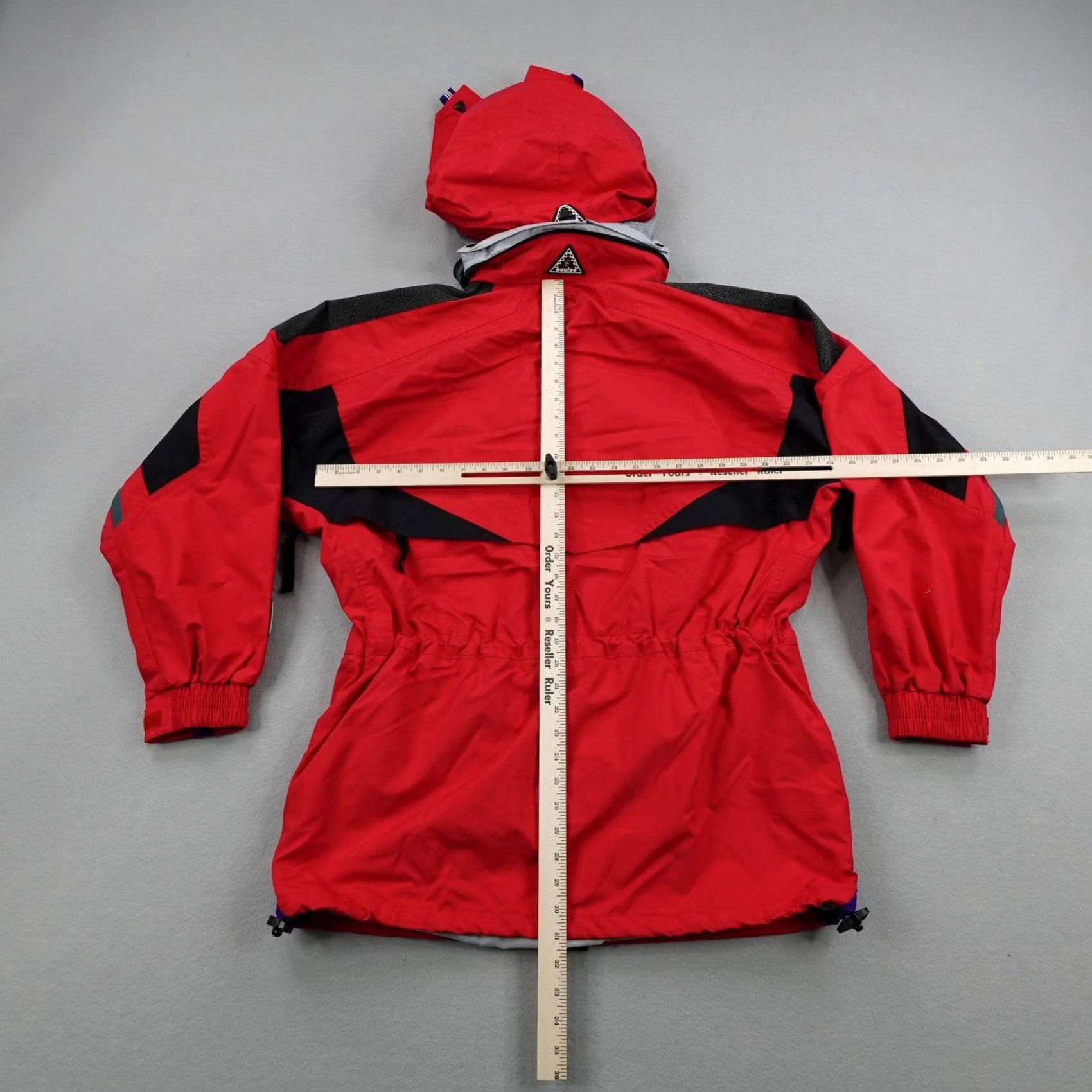Helly Hansen VINTAGE Helly Hansen Jacket Men Medium Red Equipe Parka Waterproof Ski Coat Tech Size US M / EU 48-50 / 2 - 6 Thumbnail