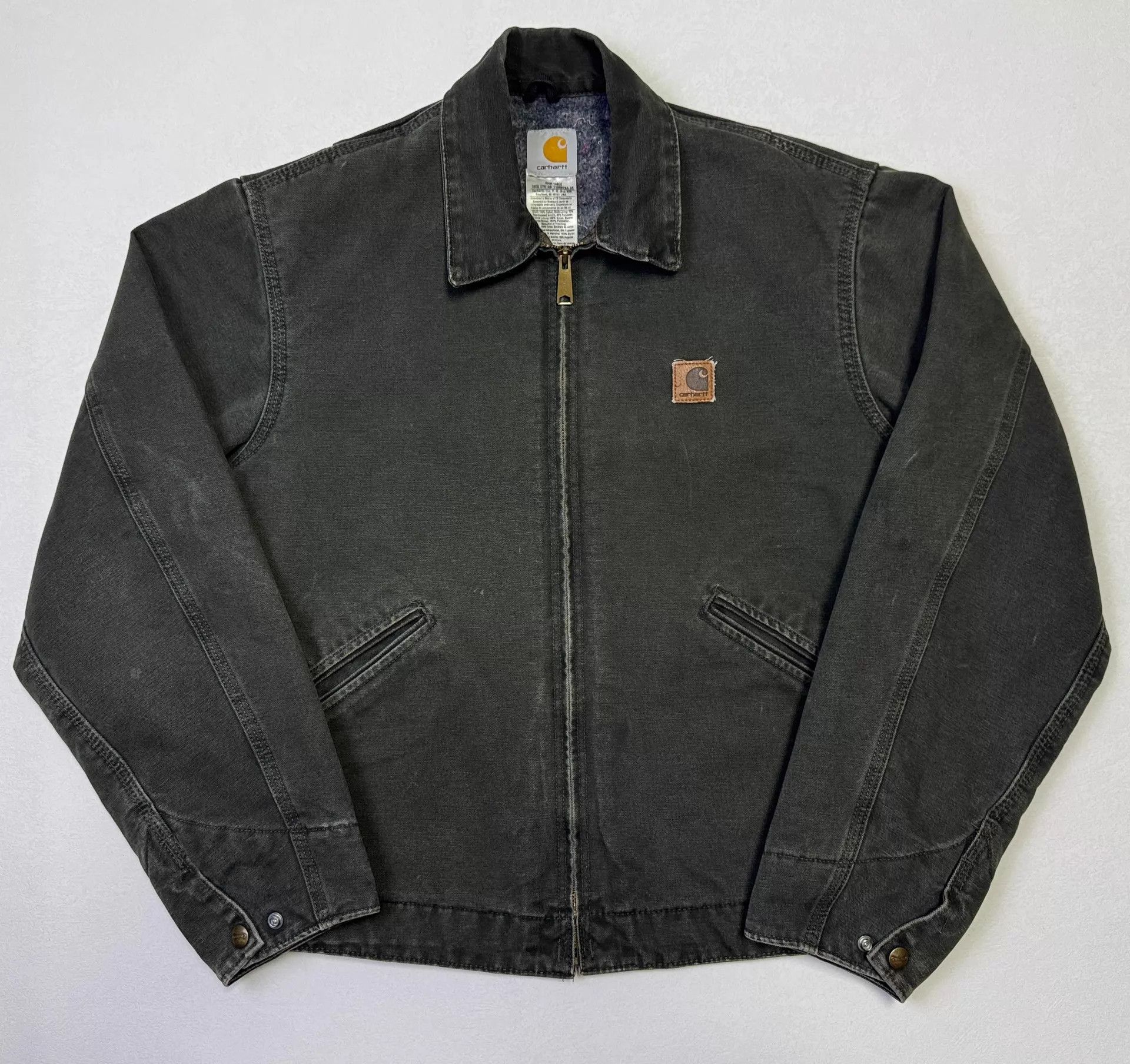 Carhartt Vintage Carhartt J146 Detroit Jacket MOS Green M USA 05 Size US M / EU 48-50 / 2 - 2 Thumbnail