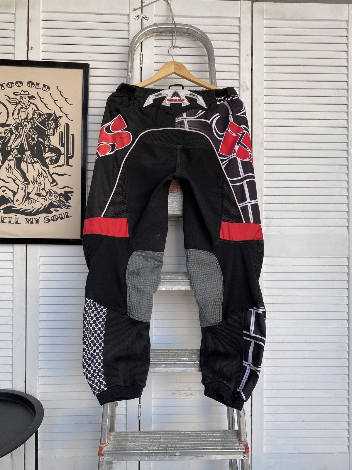 Vintage Vintage IXS Motocross Pants Pro Enduro Off-Road Racing Gear Size US 34 / EU 50 - 2 Thumbnail