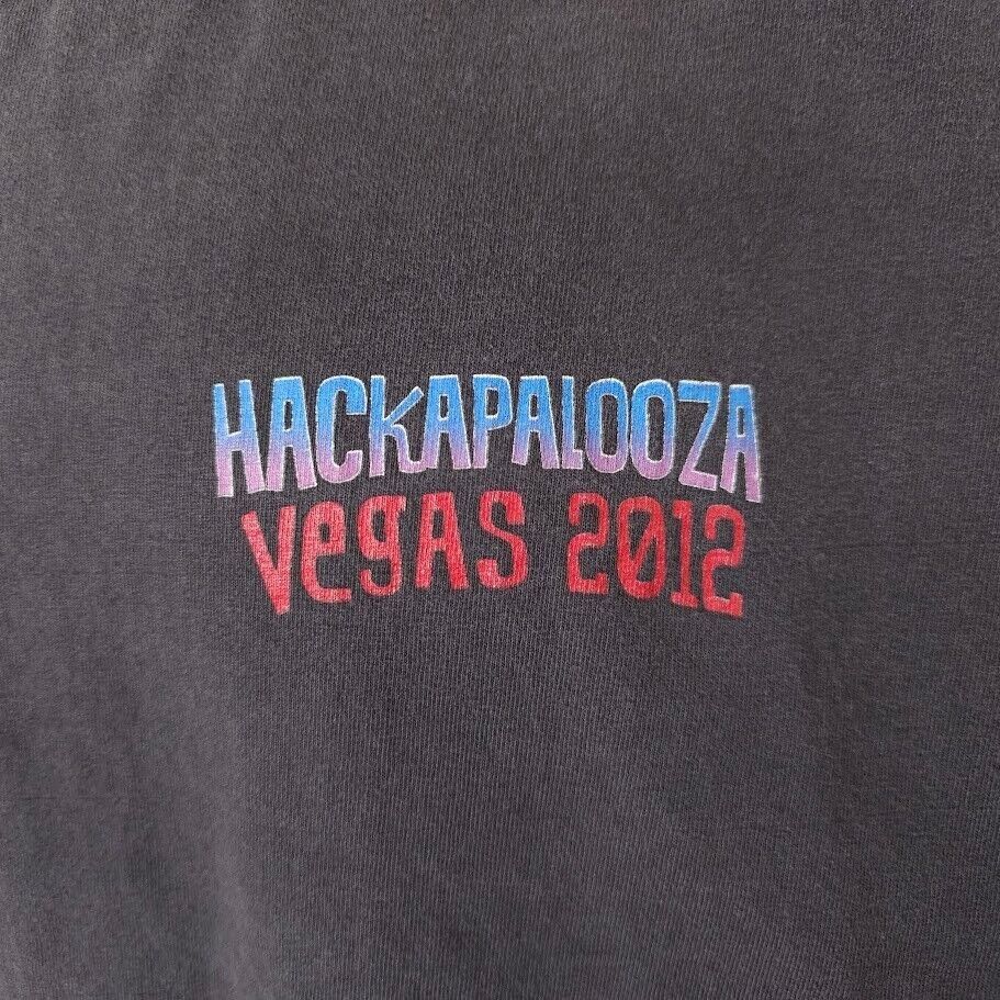 Other Hackapalooza T Shirt Mens Size 2XL Black Las Vegas 2012 Hack Size US XXL / EU 58 / 5 - 3 Thumbnail
