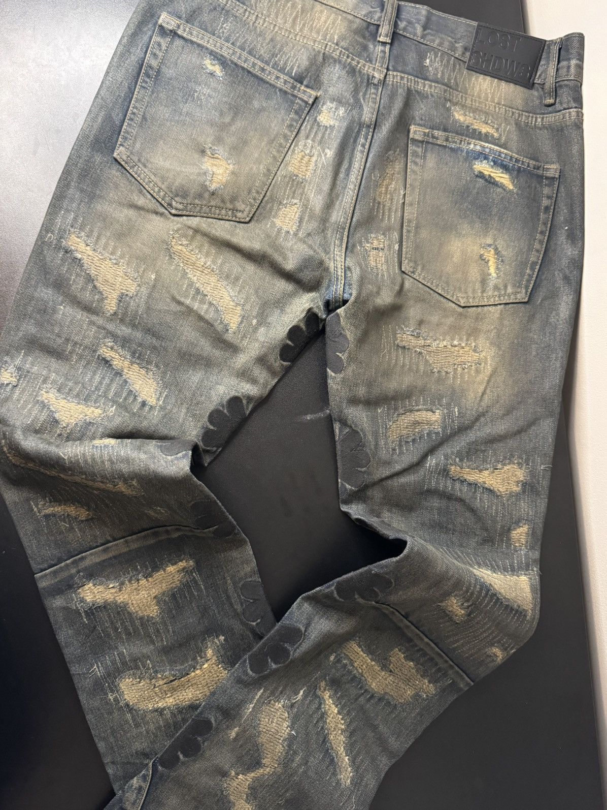 Other LOSTSHDW Denim Jeans Size US 34 / EU 50 - 4 Thumbnail