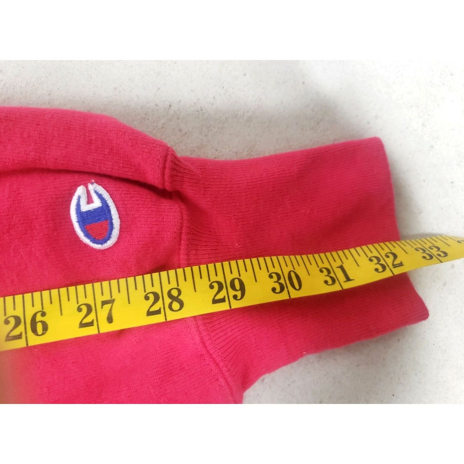 Champion VINTAGE Champion Reverse Weave Sweatshirt Red LG 80s Athletic Crew Neck Long Sleeve Pullover Mens Sweatshirt Size US L / EU 52-54 / 3 - 5 Thumbnail