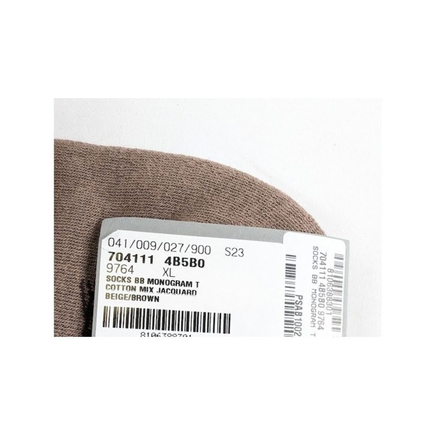 Balenciaga o1rshd1 Size: XL / Cotton Mix Jacquard Socks BB Monogram Size ONE SIZE - 9 Thumbnail